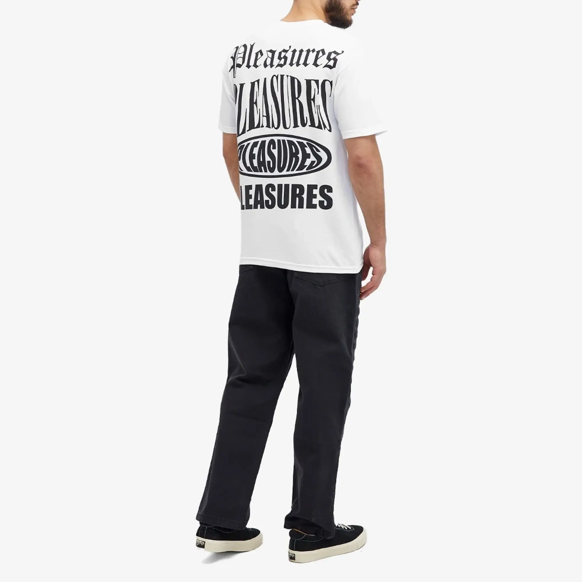 Pleasures Men's Stack T-Shirt White