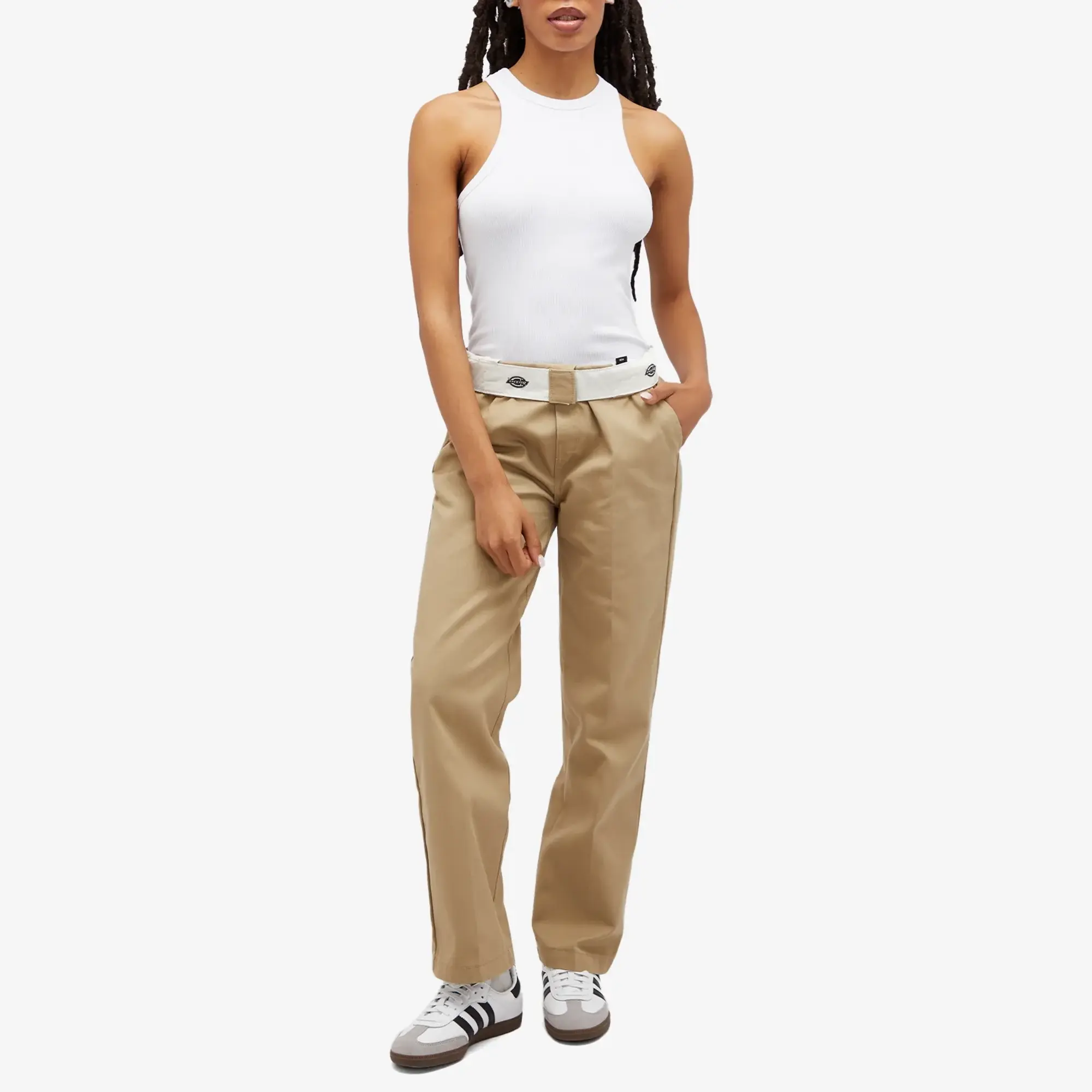 Dickies Women's Elizaville Rec Pants Khaki