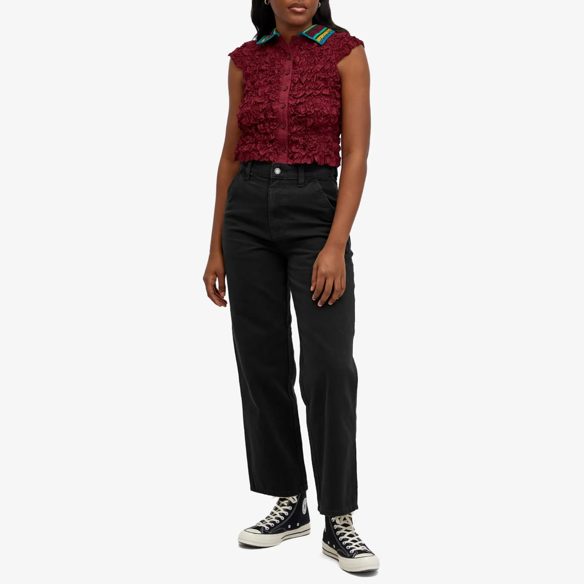 Dickies Duck Canvas Carpenter Trousers In Black
