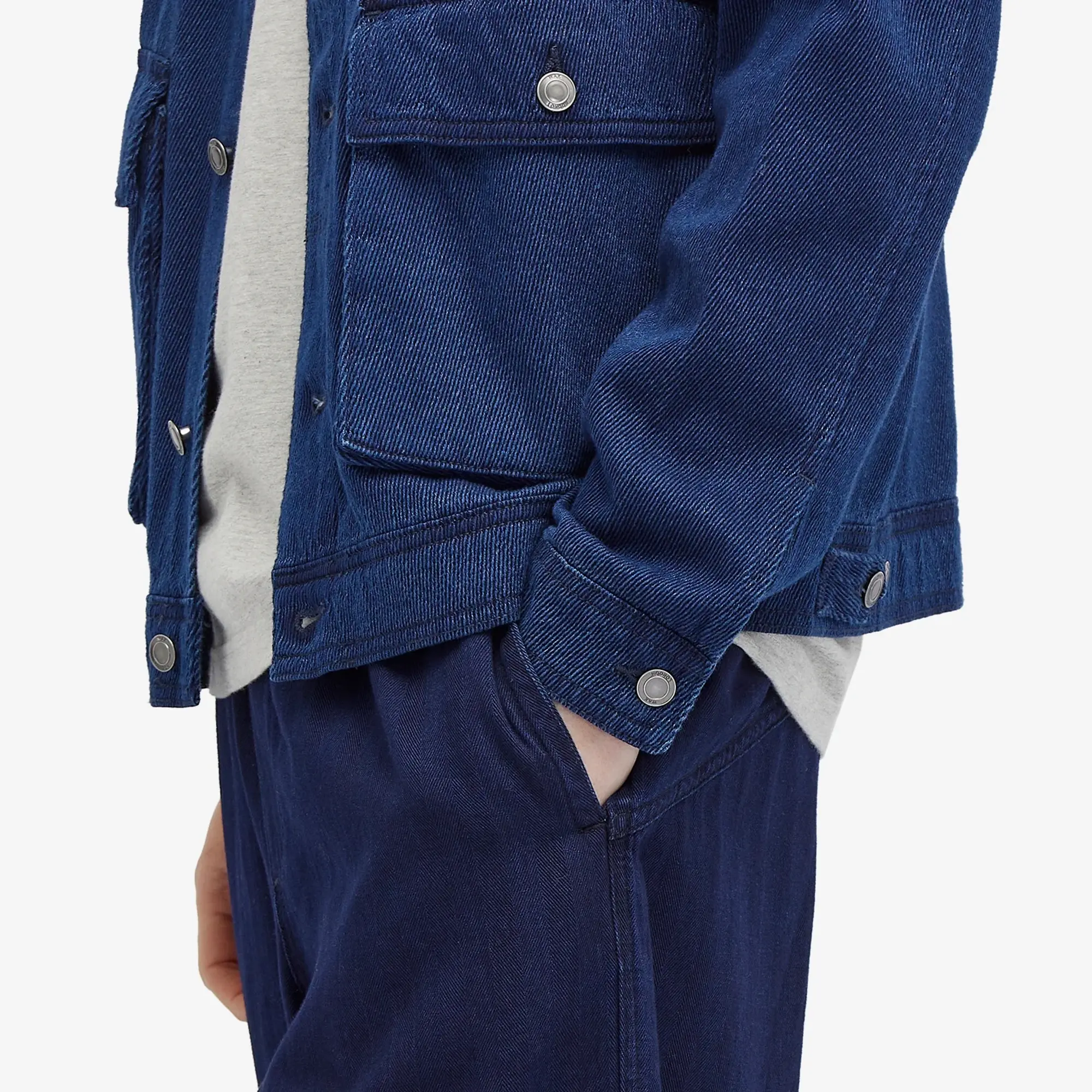 YMC Men's Alva Skate Trousers Indigo