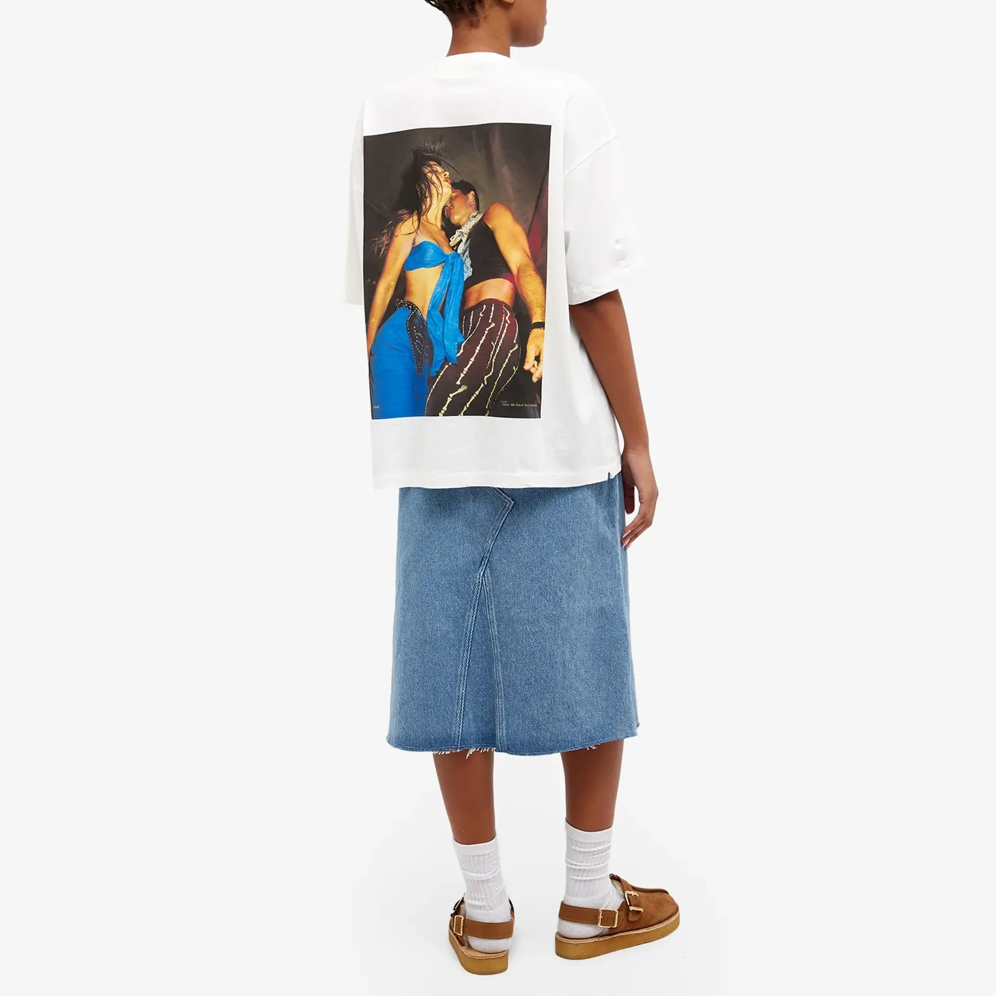 YMC Ibiza '89 Dancers T-Shirt White