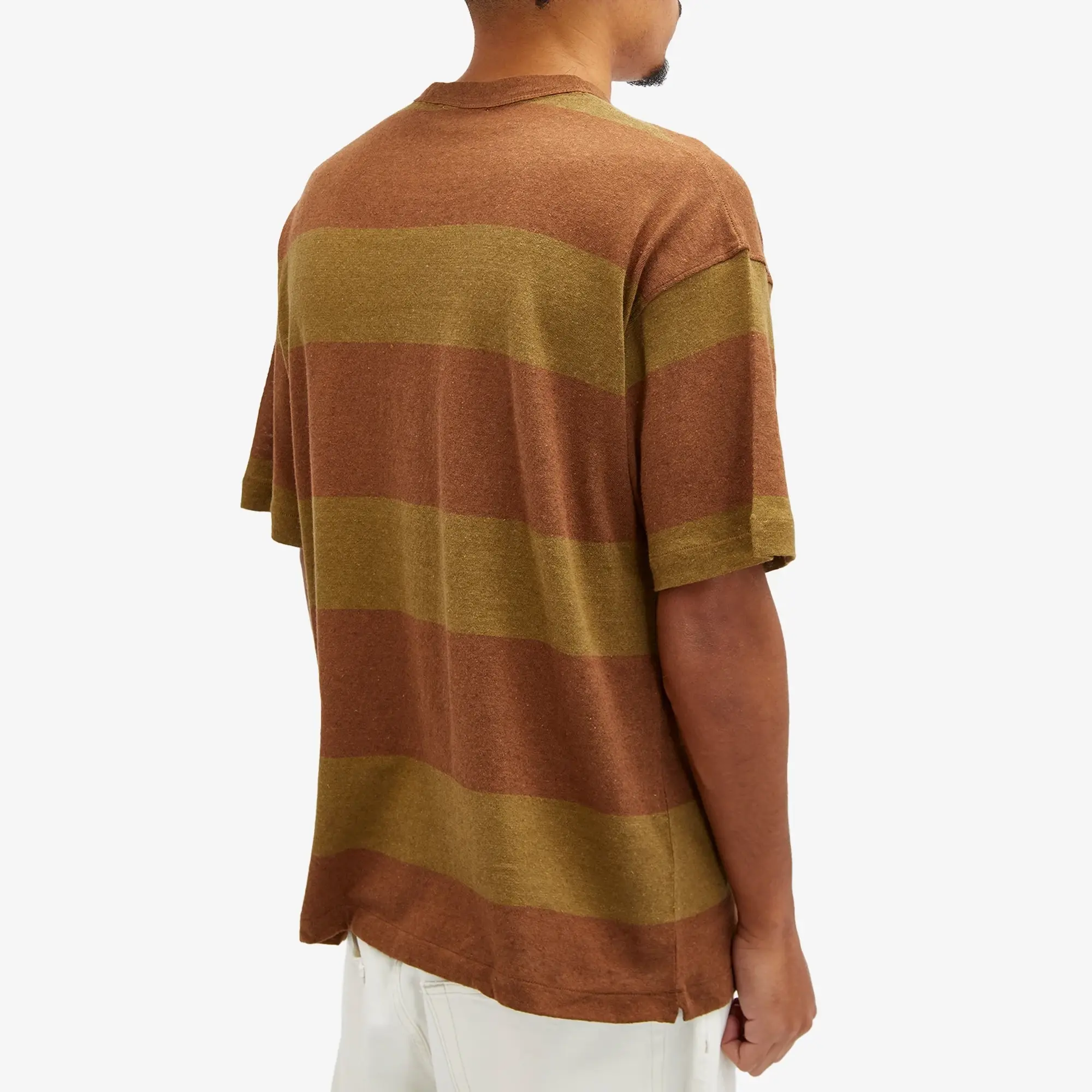 YMC Men's Triple T-Shirt Olive