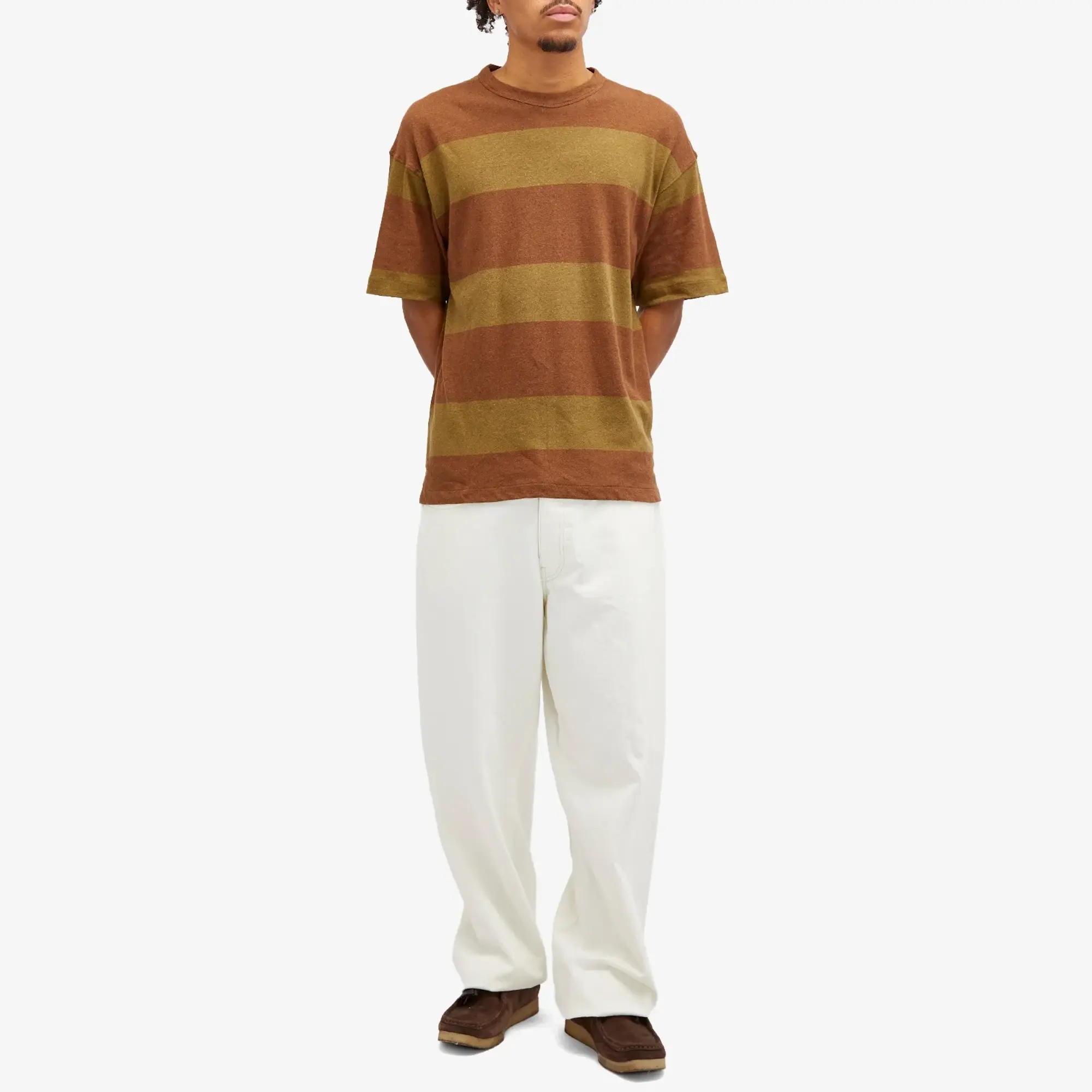 YMC Men's Triple T-Shirt Olive