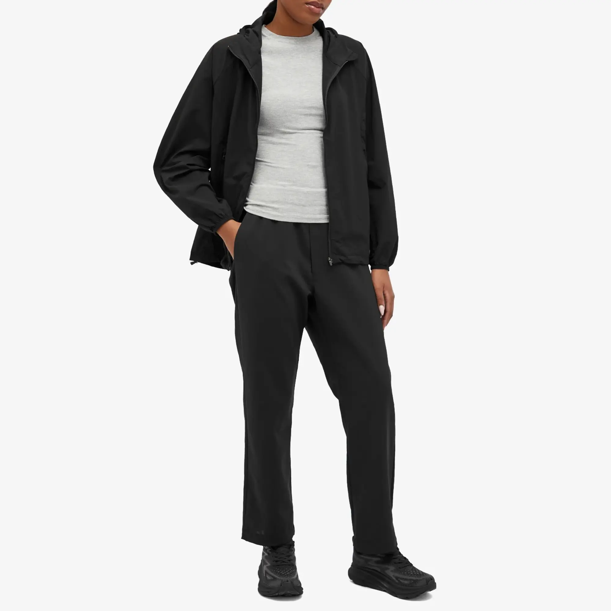 Snow Peak Women's Light Poplin Trousers Black