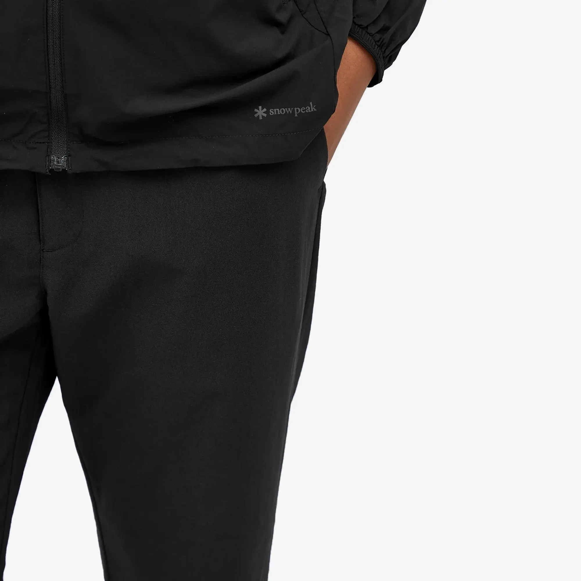 Snow Peak Women's Light Poplin Trousers Black