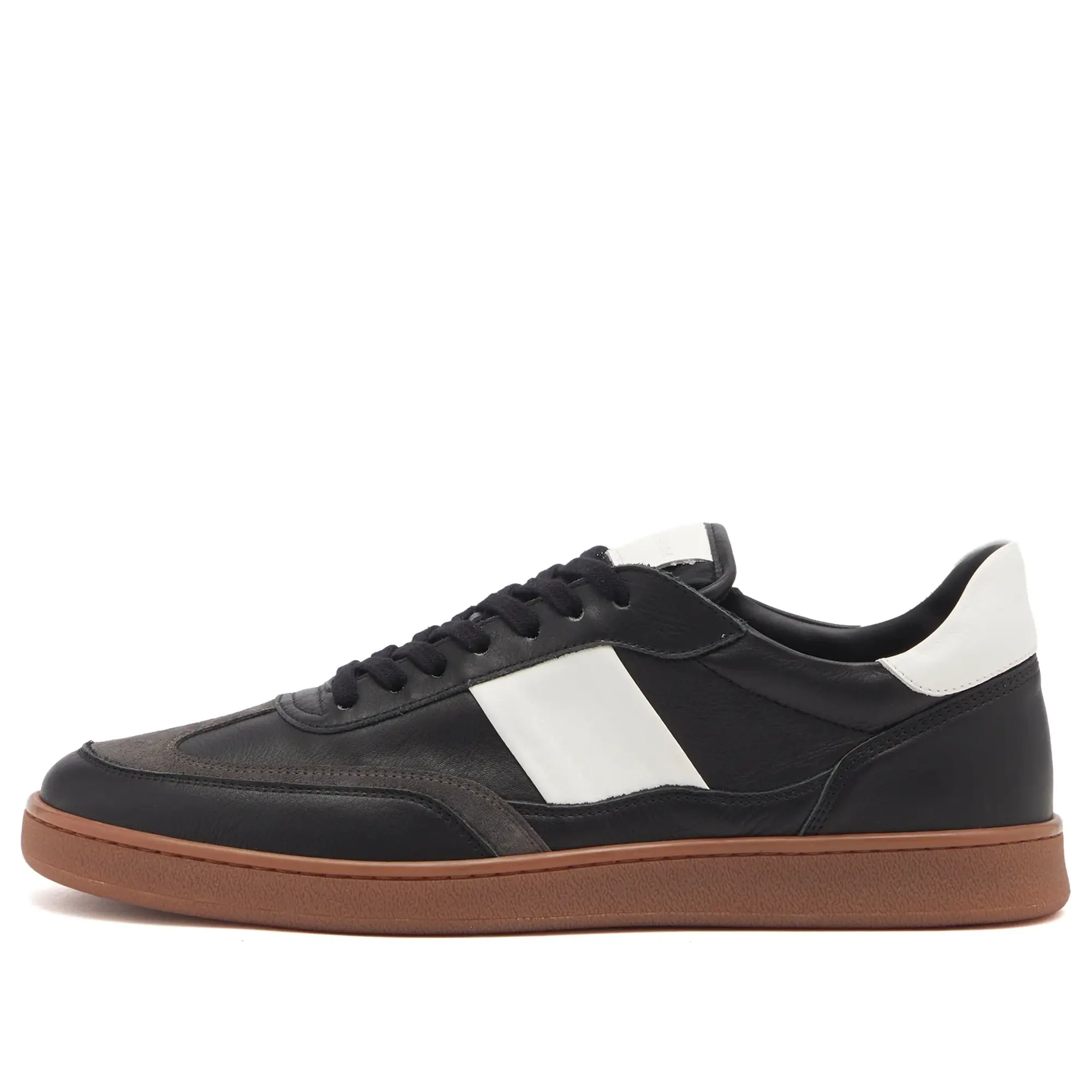 Collegium Men's Pillar Court II Sneaker Black/White