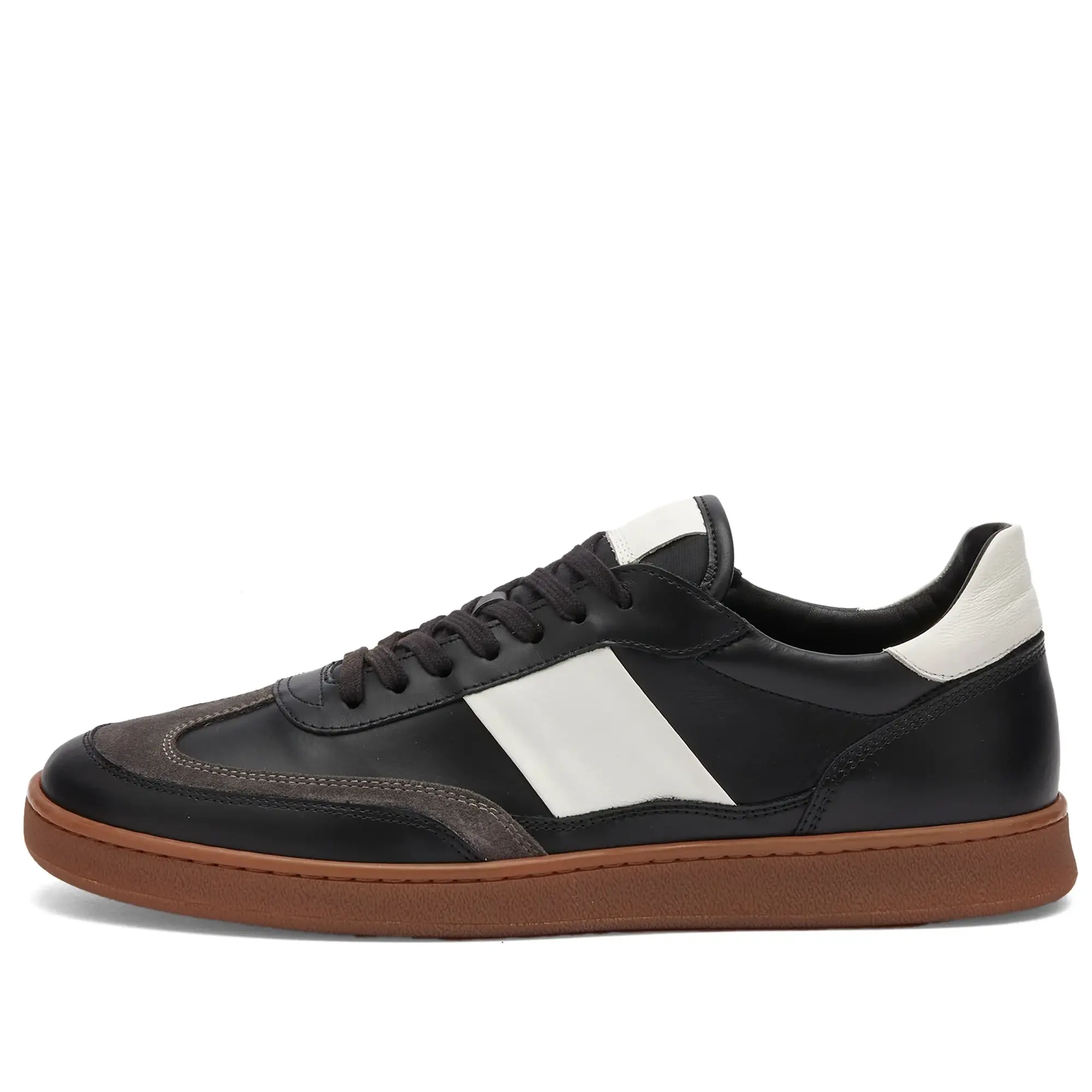 Collegium Men's Pillar Court II Sneaker Black/White