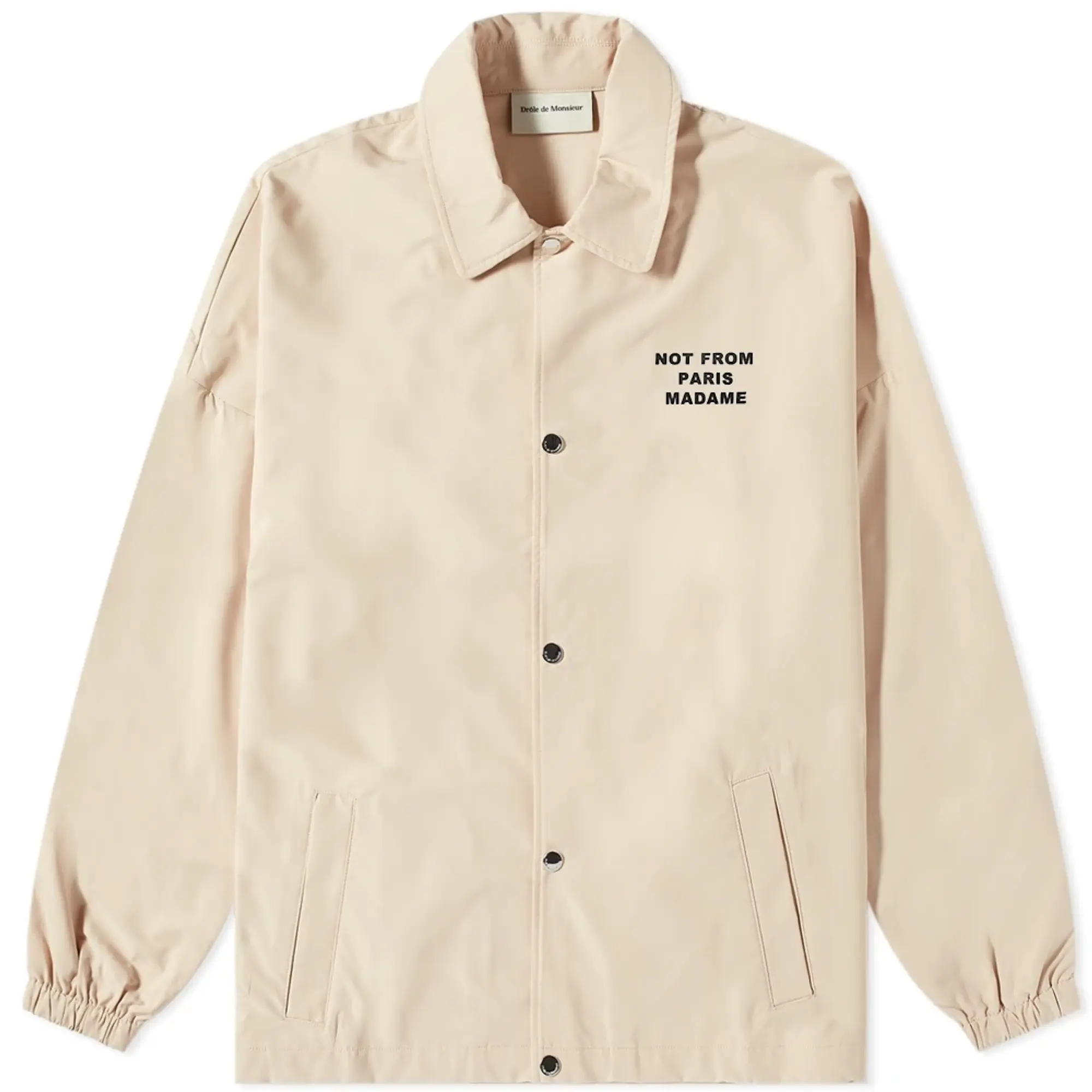 Drôle De Monsieur La Veste Not From Paris Madame Men Overshirts Beige