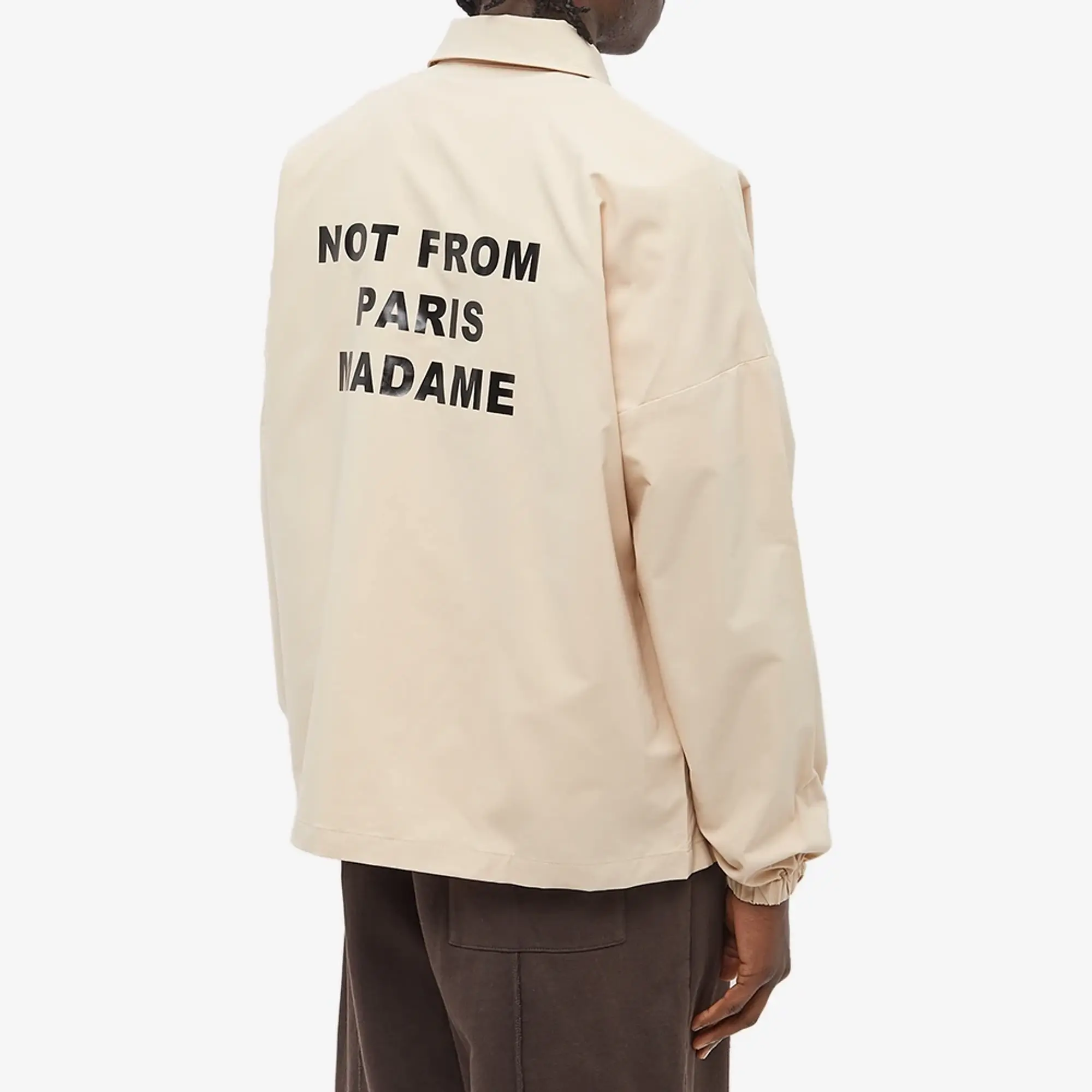 Drôle De Monsieur La Veste Not From Paris Madame Men Overshirts Beige