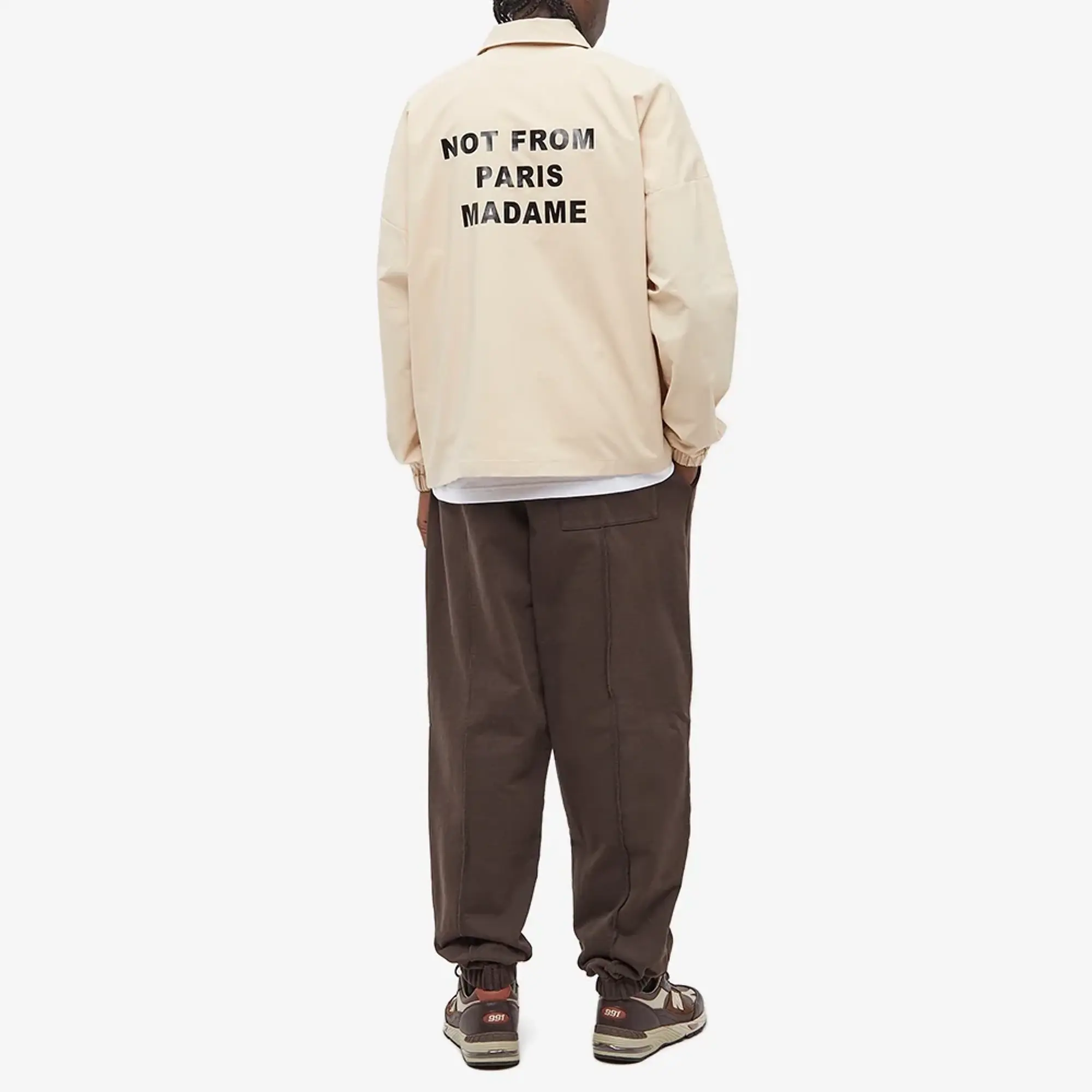 Drôle De Monsieur La Veste Not From Paris Madame Men Overshirts Beige