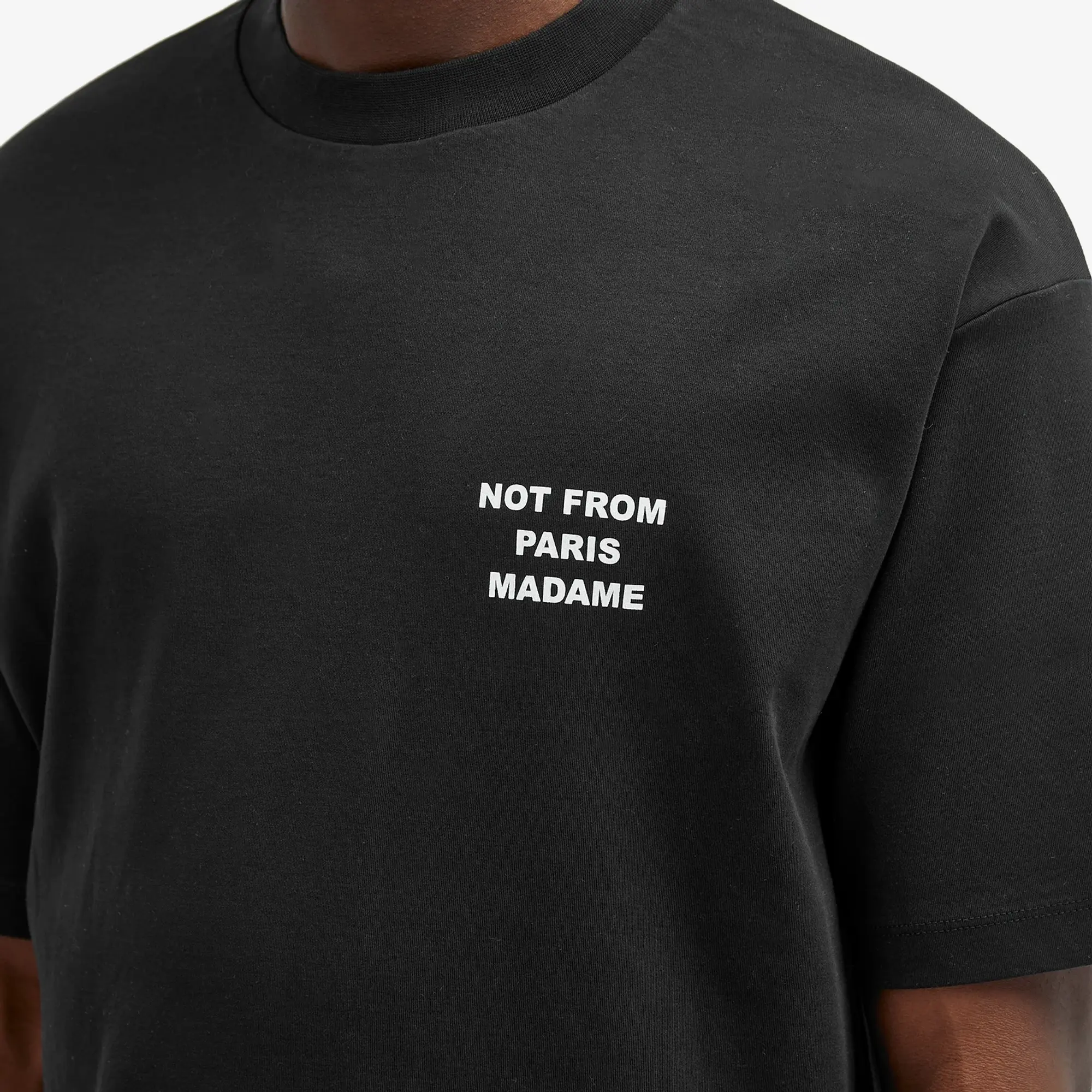 Drôle de Monsieur Le T-Shirt Slogan (Black - Xl) - Size XL