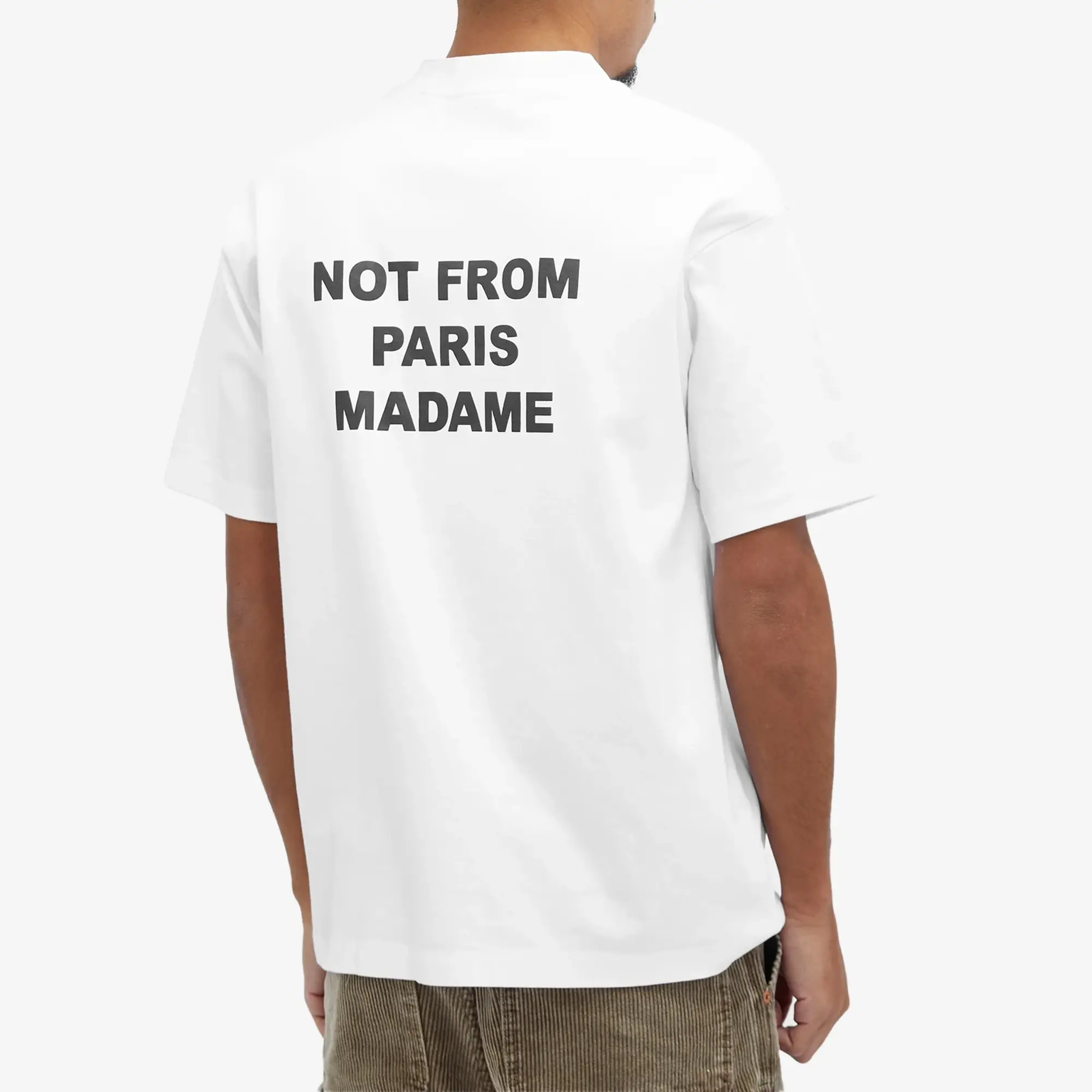 Drôle de Monsieur Le T-Shirt Slogan - Optic White