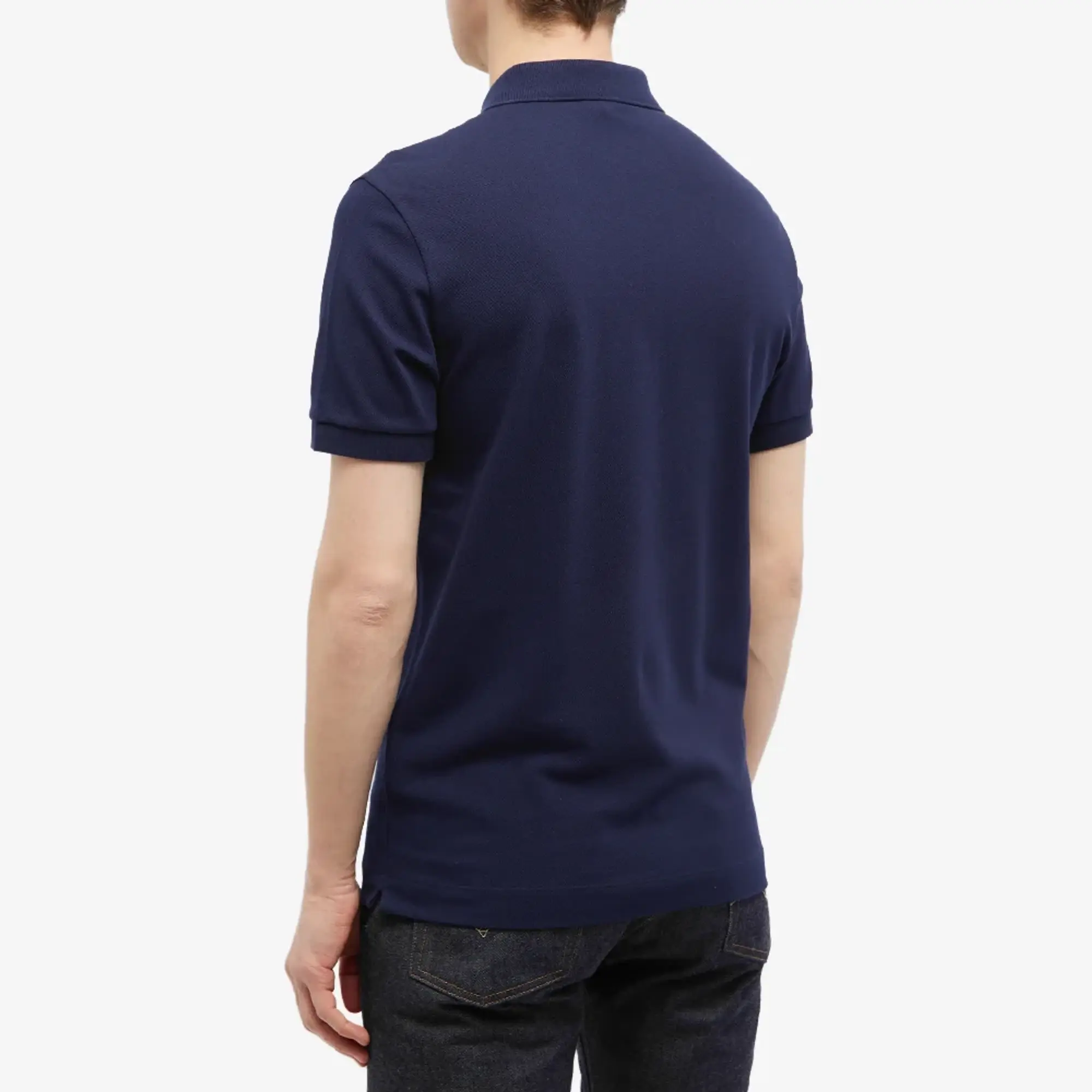 Lacoste Regular Fit Paris Stretch Piqué Polo Shirt - Midnight Blue