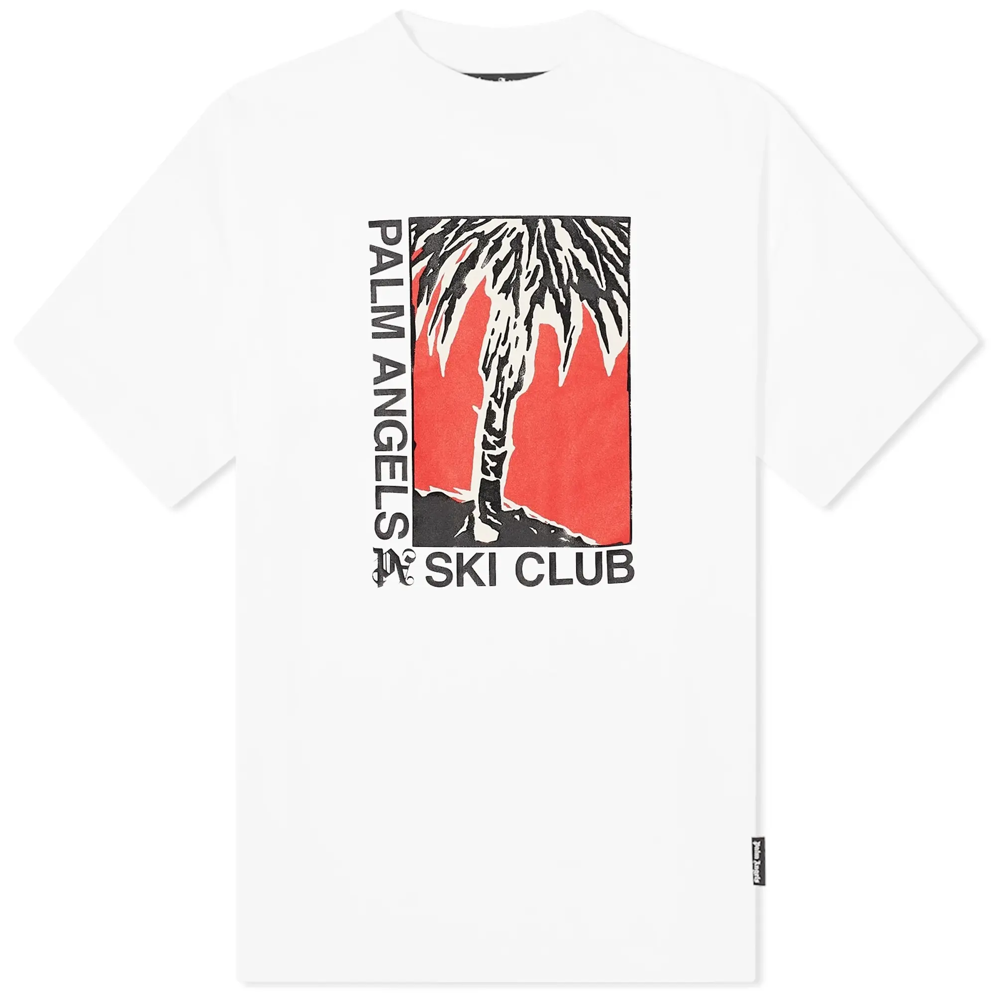 Palm Angels Men's Ski Club Tee White