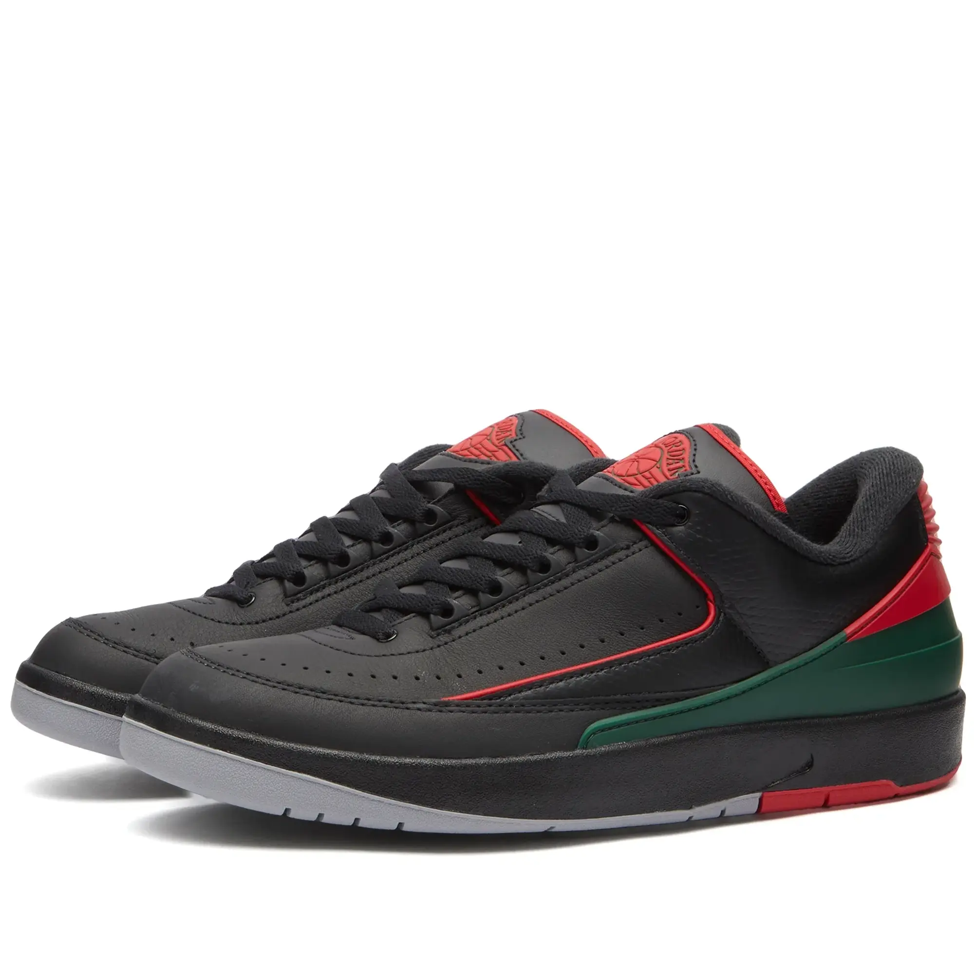 Nike Jordan Air Jordan Men's 2 Retro Low Black/Fire Red