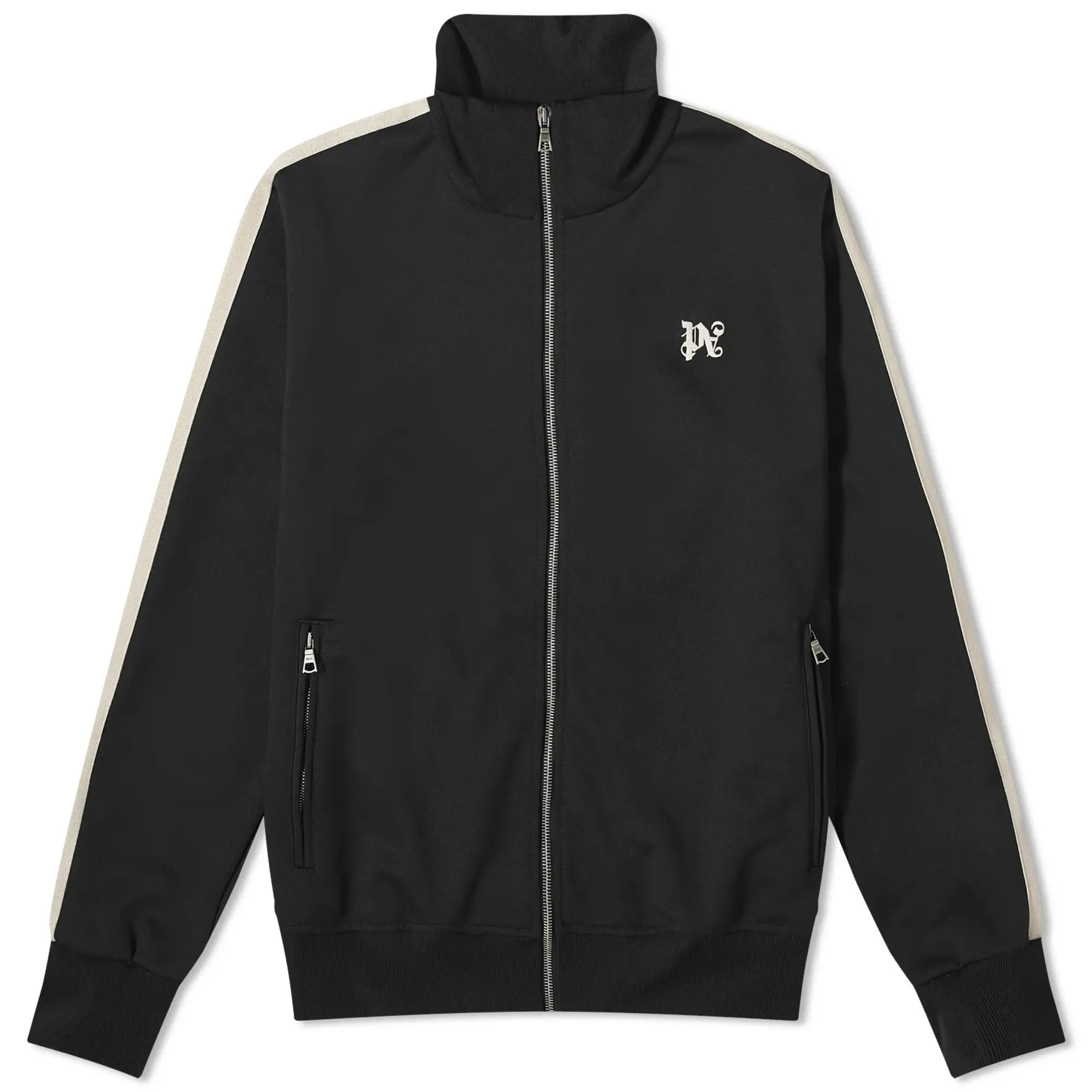 Palm Angels Men's Monogram Track Jacket Black