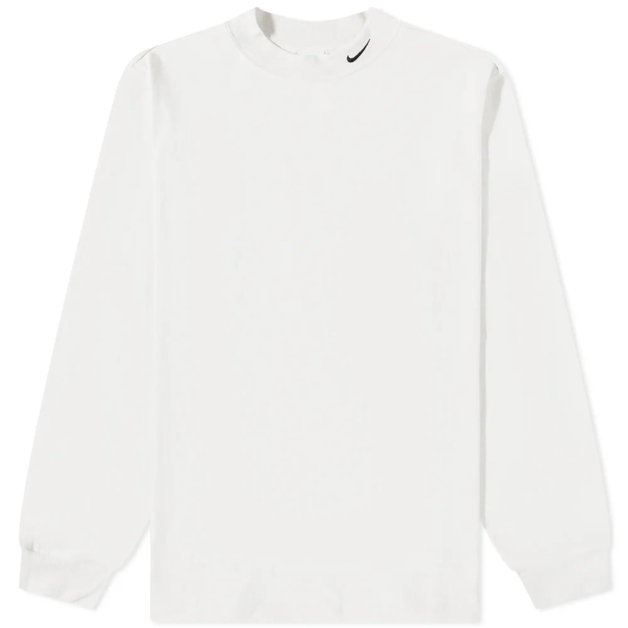 Nike Men's Life Mock Neck Shirt Phantom/Black