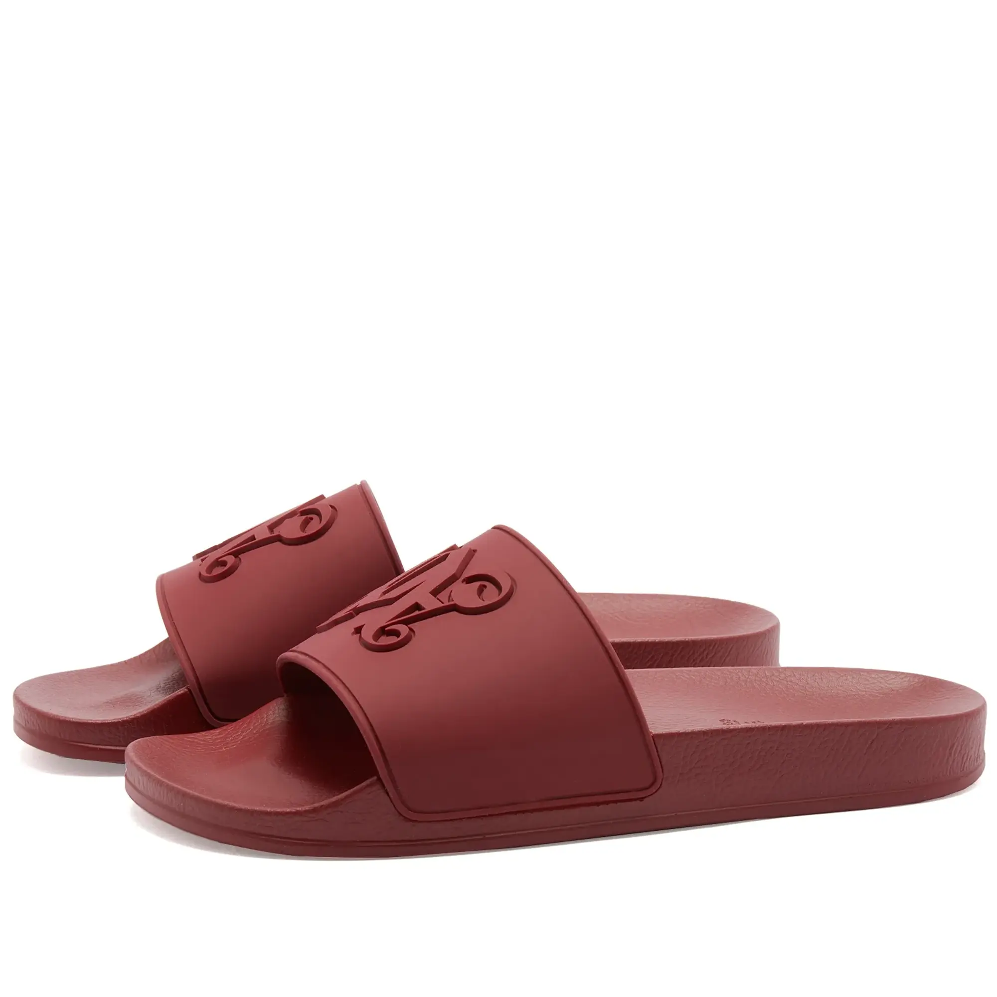 Asics Palm Angels Men's Monogram Pool Slide Bordeux