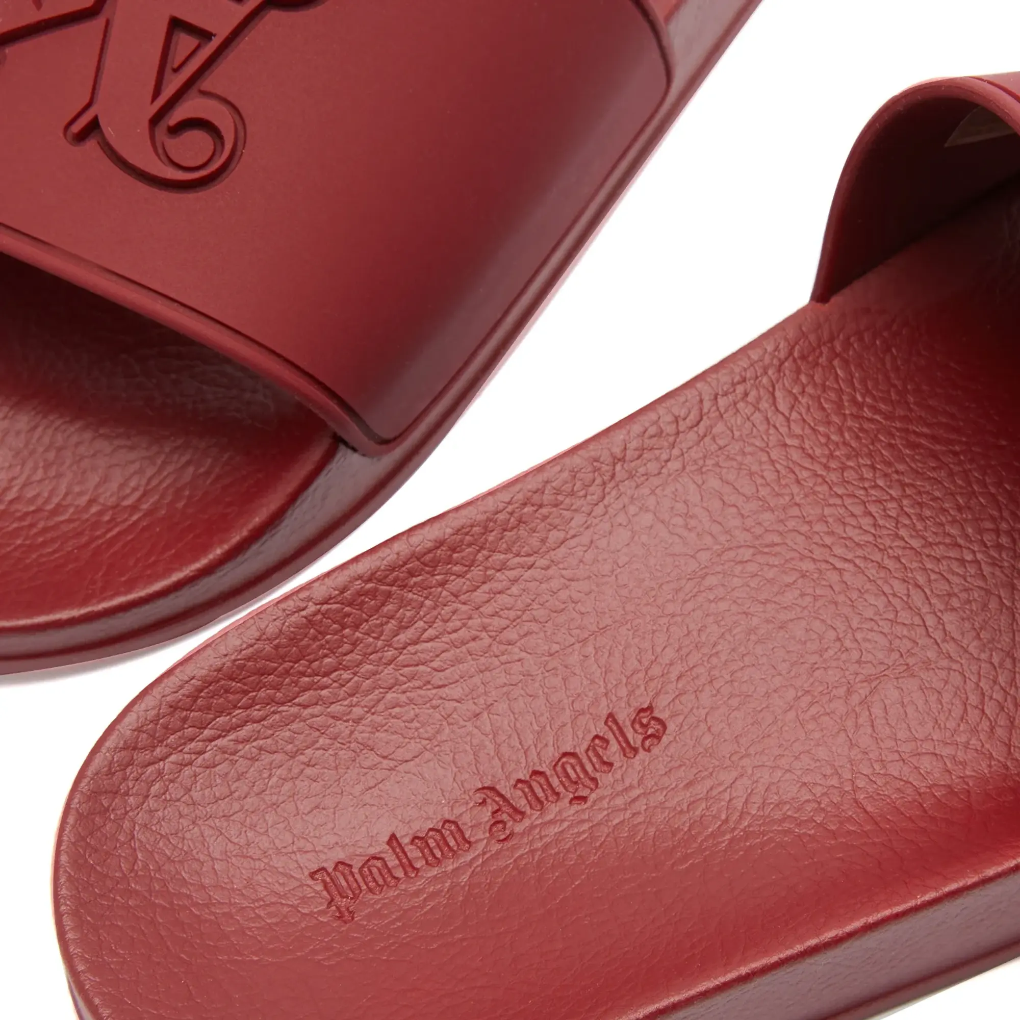 Asics Palm Angels Men's Monogram Pool Slide Bordeux