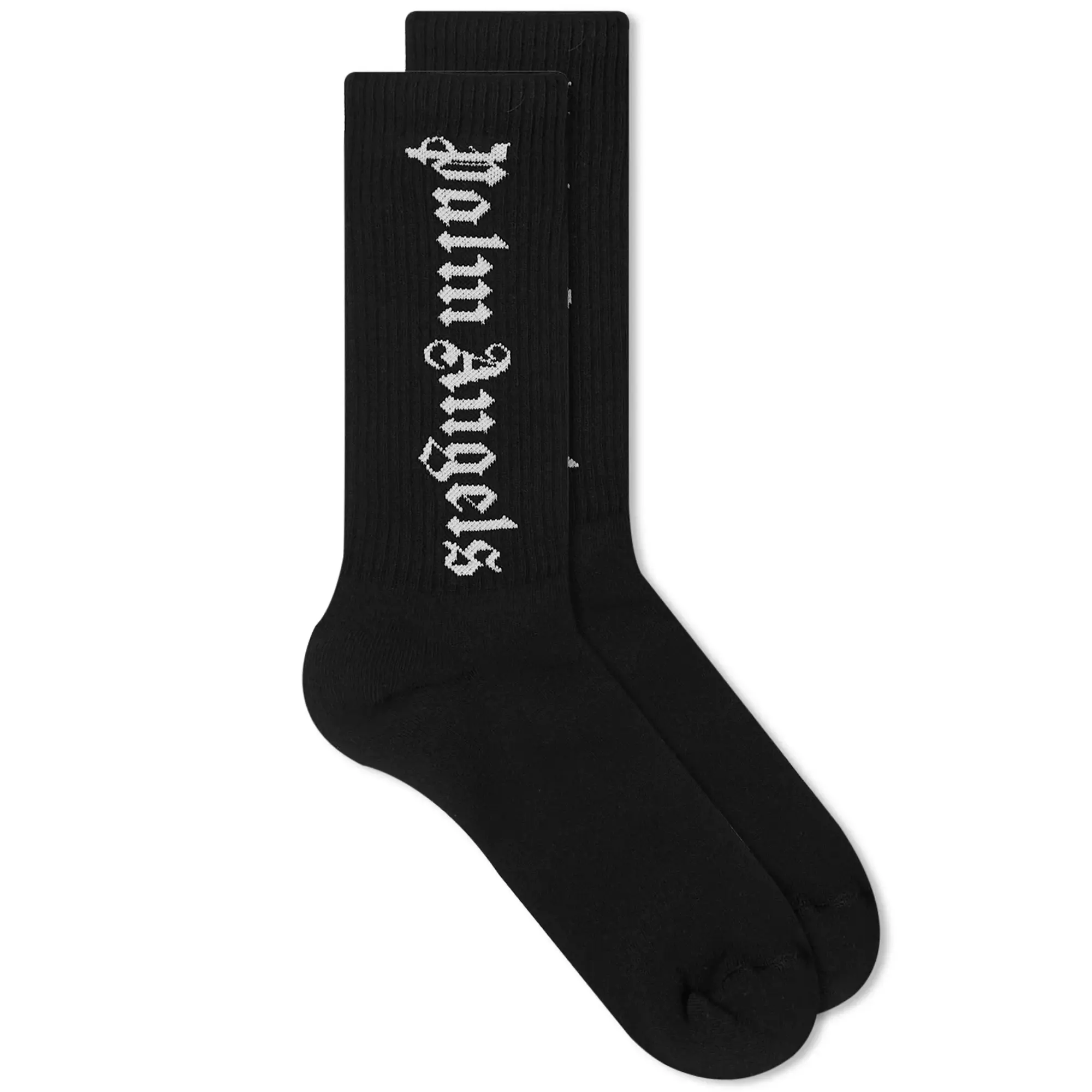 Palm Angels Men's Classic Logo Socks Black