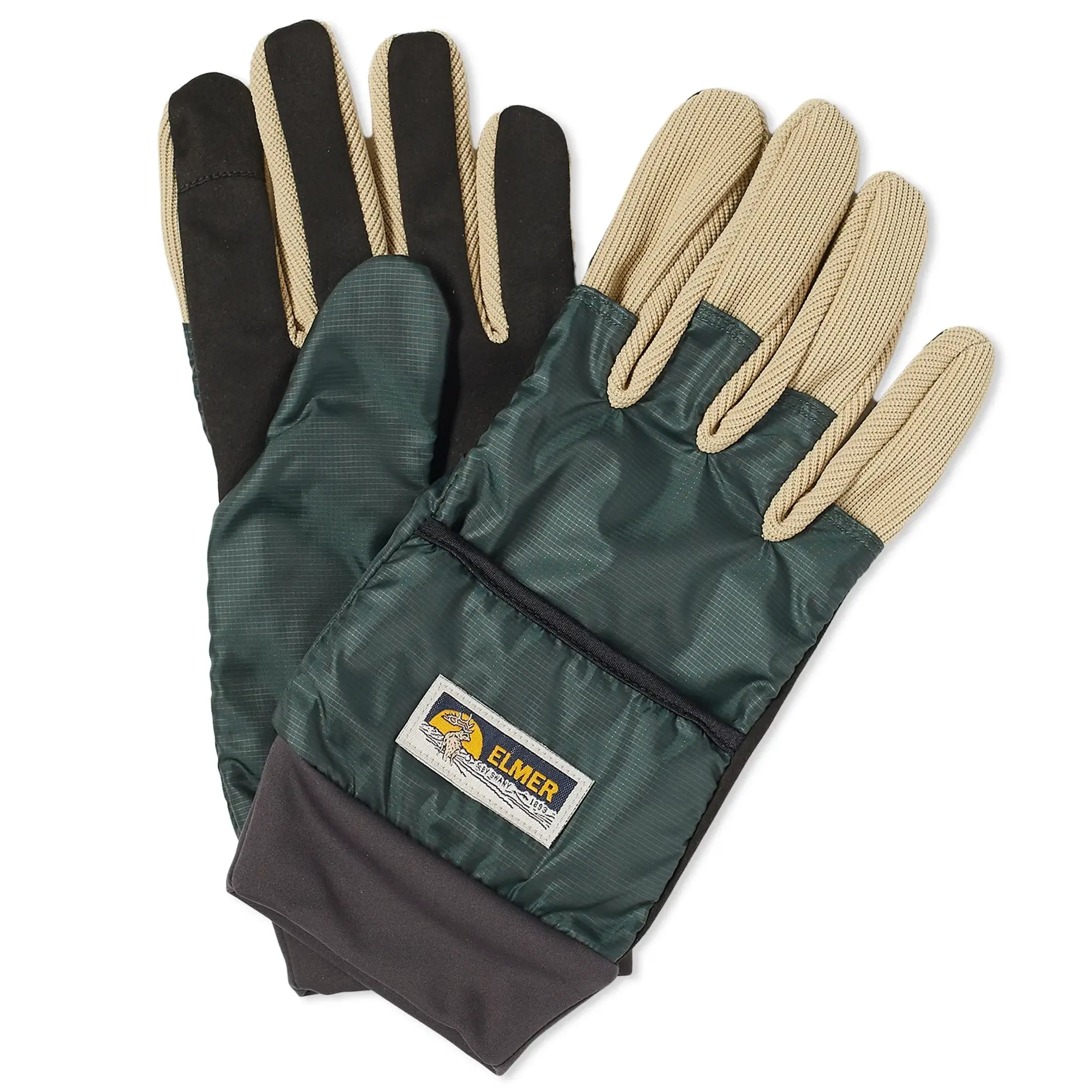 Crocs Elmer Gloves Windproof City Glove Dark Green