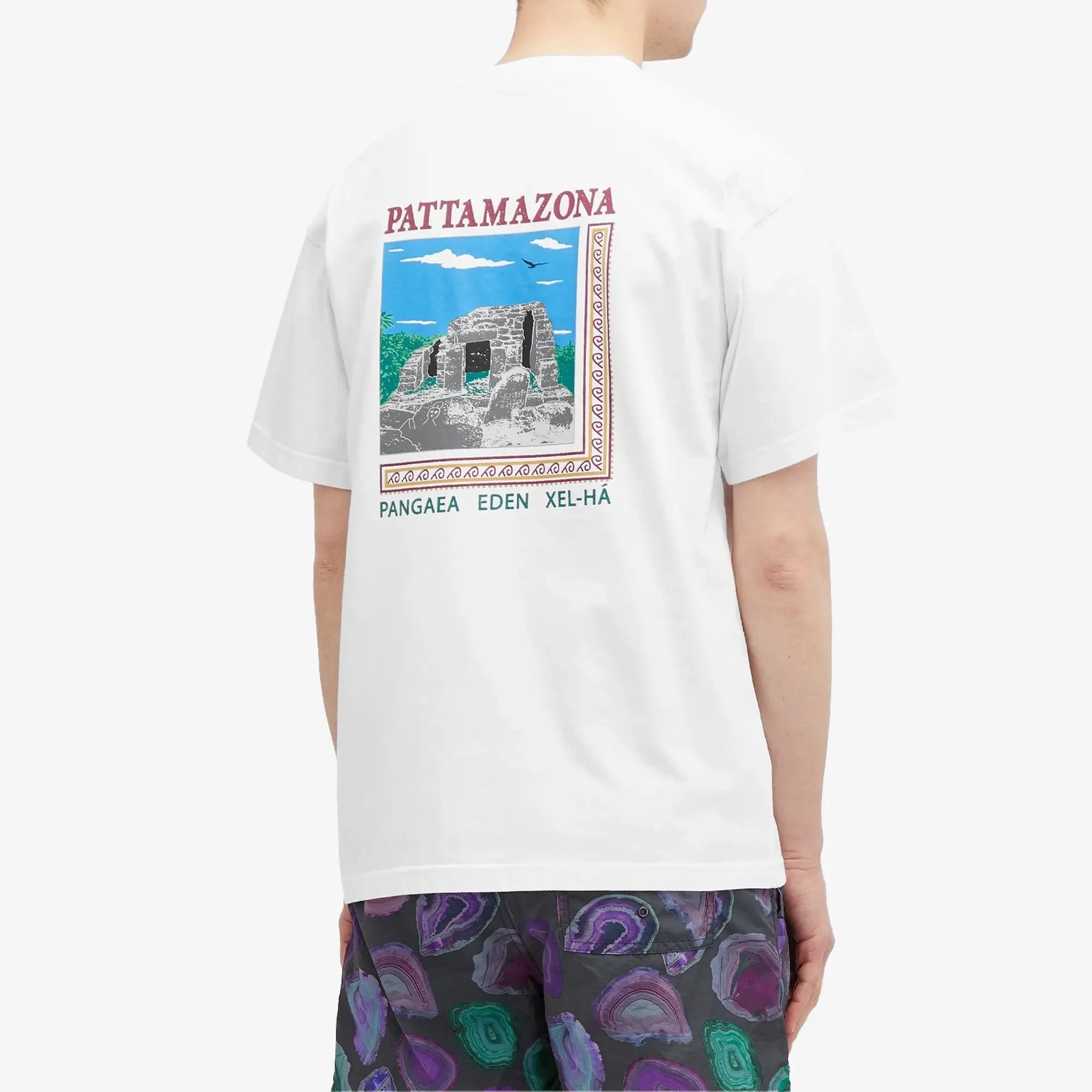 Pattamazona Tee Men Shortsleeves White