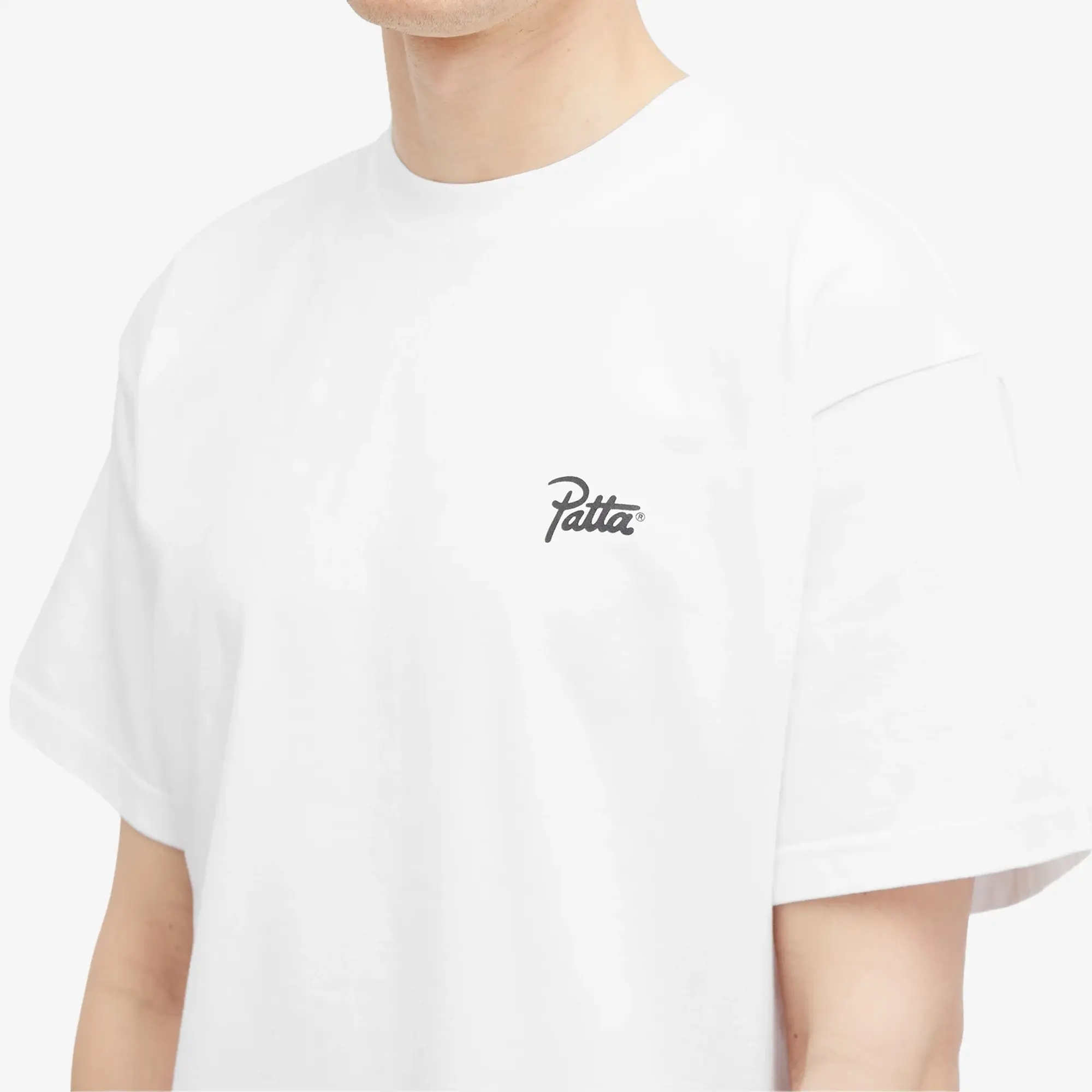 Pattamazona Tee Men Shortsleeves White