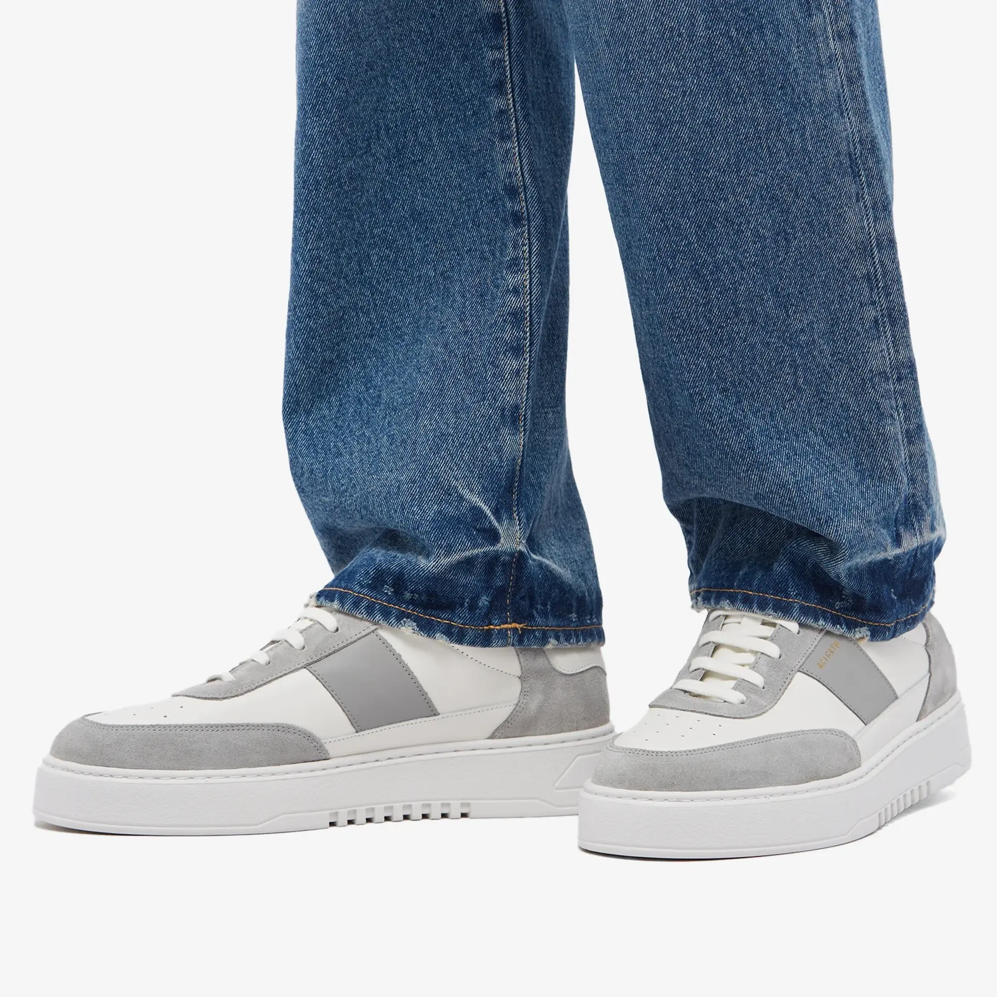 Axel Arigato Men's Orbit Vintage Sneaker White/Grey
