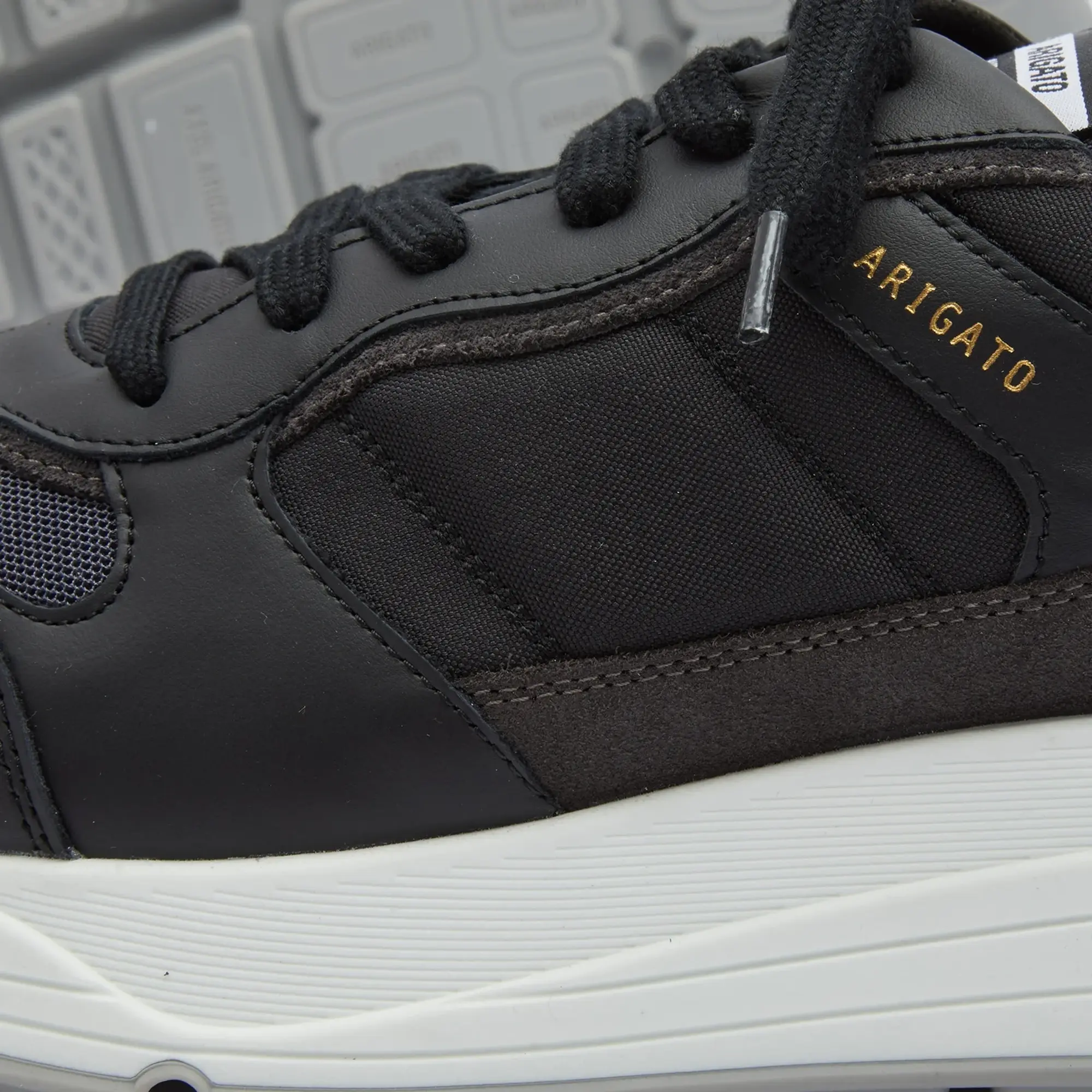 Axel Arigato Men's Rush Sneaker Black/Dark Grey