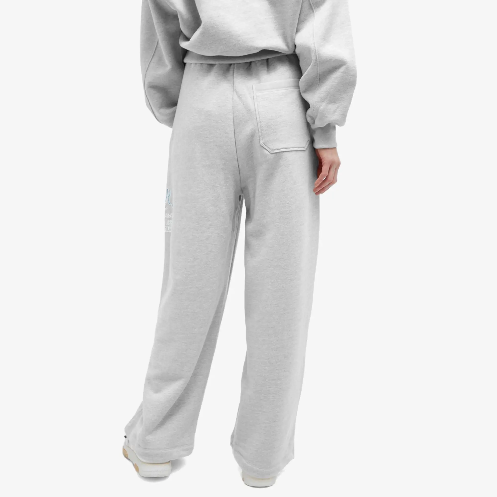 AMIRI Women's Arts District Baggy Sweatpant Heather Grey