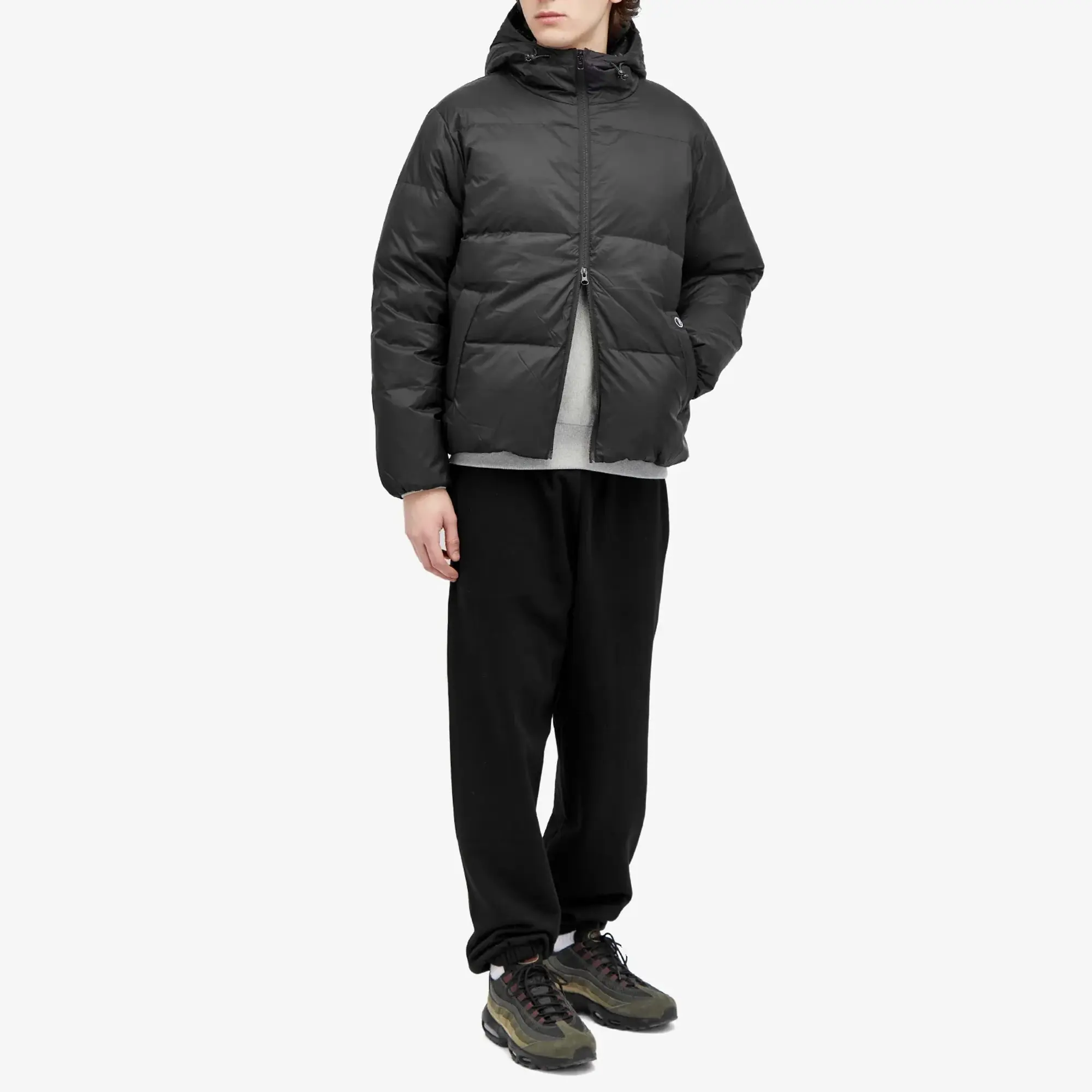 Polar Skate Co. Men's Ripstop Soft Puffer Jacket Black
