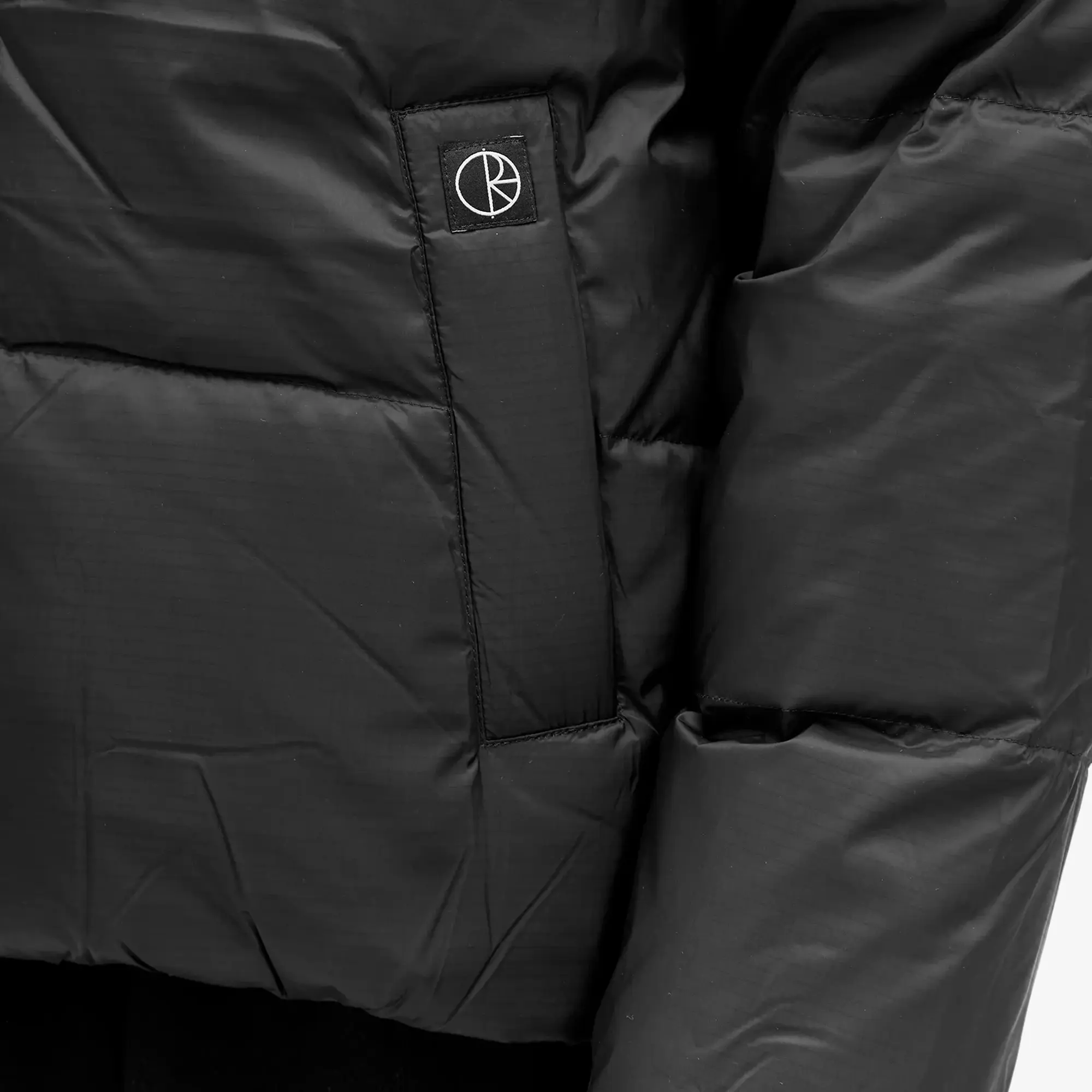 Polar Skate Co. Men's Ripstop Soft Puffer Jacket Black