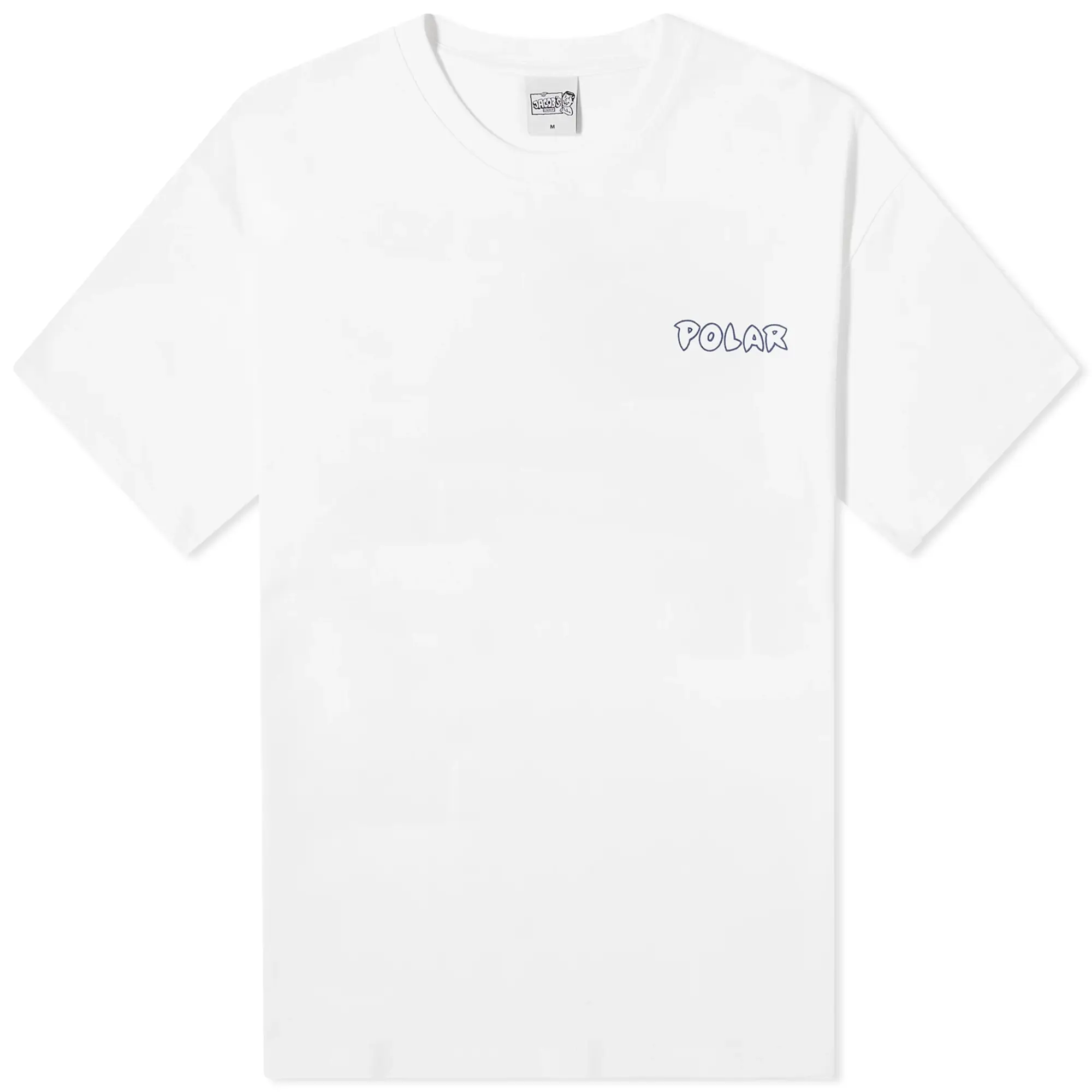 Polar Skate Co. Men's Crash T-Shirt White