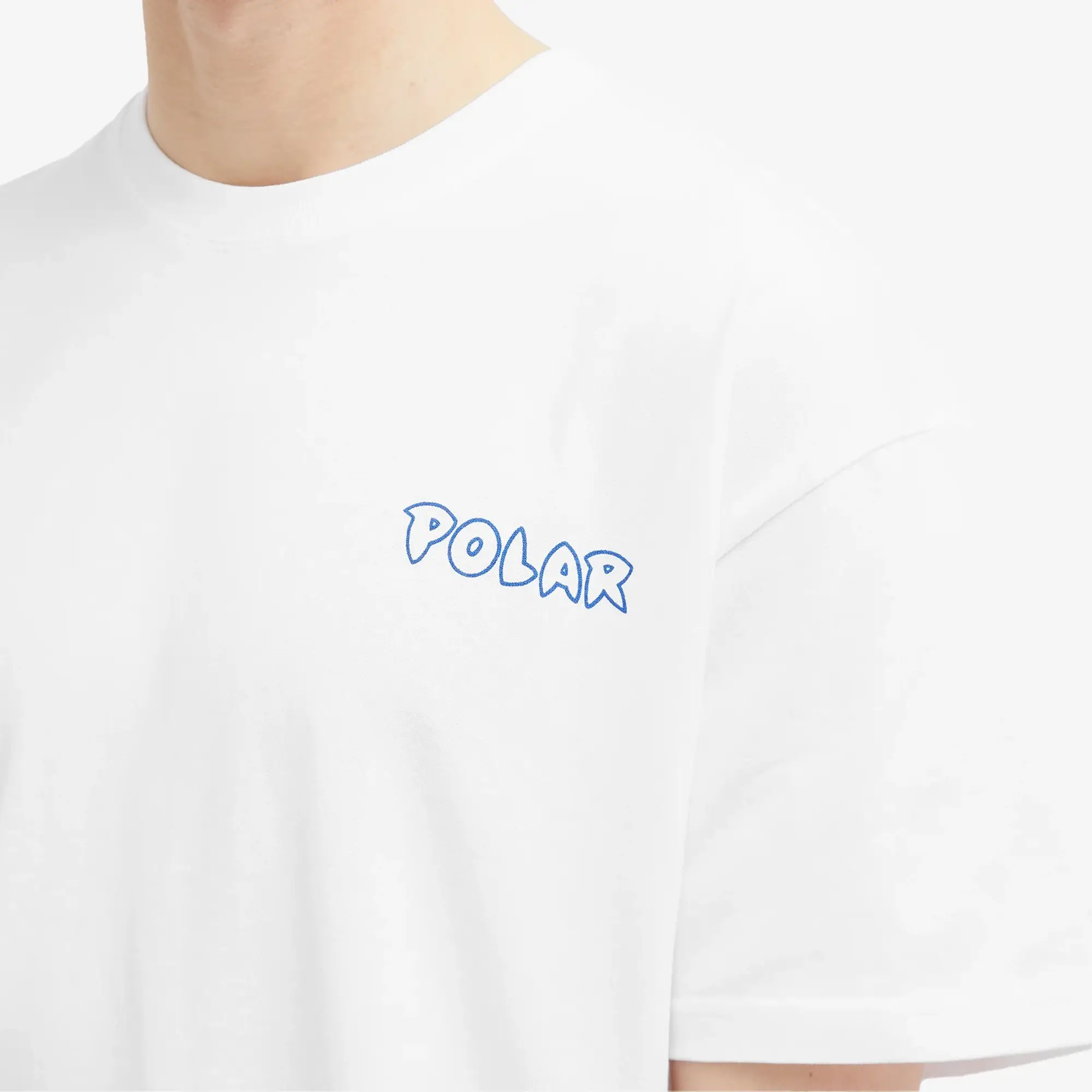 Polar Skate Co. Men's Crash T-Shirt White