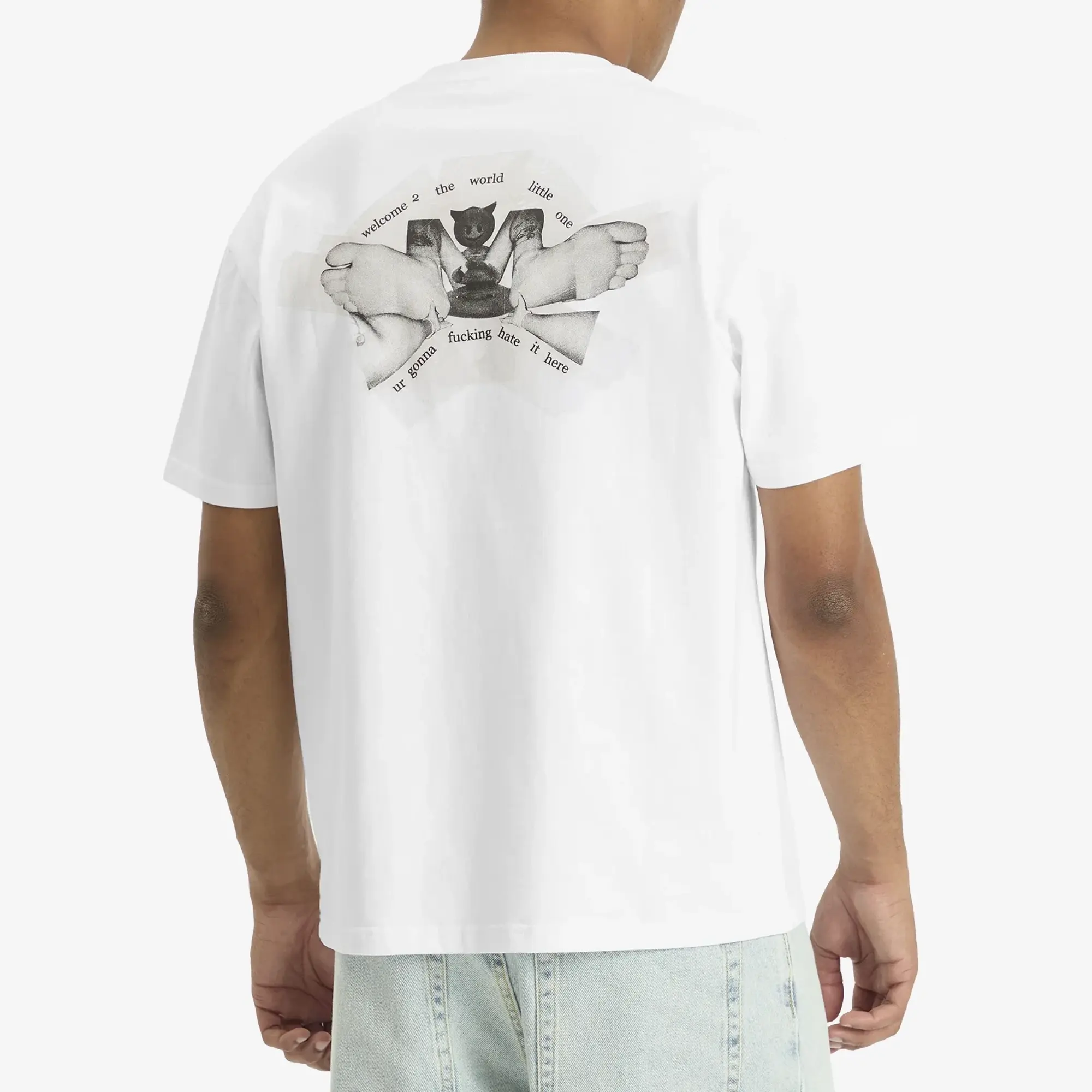 Polar Skate Co. Men's Welcome 2 The World T-Shirt White