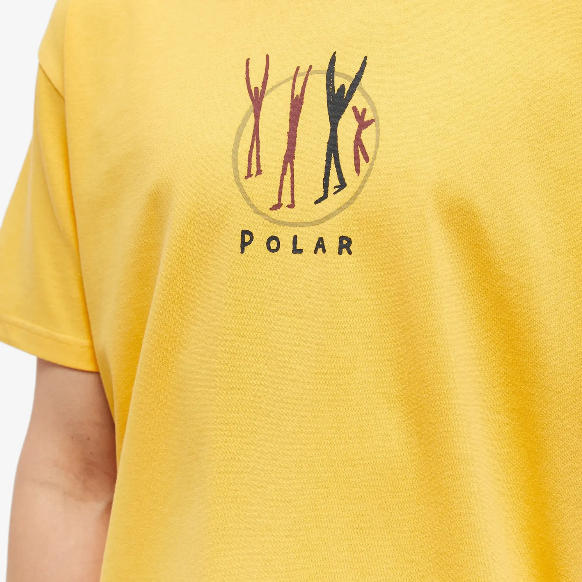 Polar Skate Co. Polar Gang T-Shirt Orange Sorbet