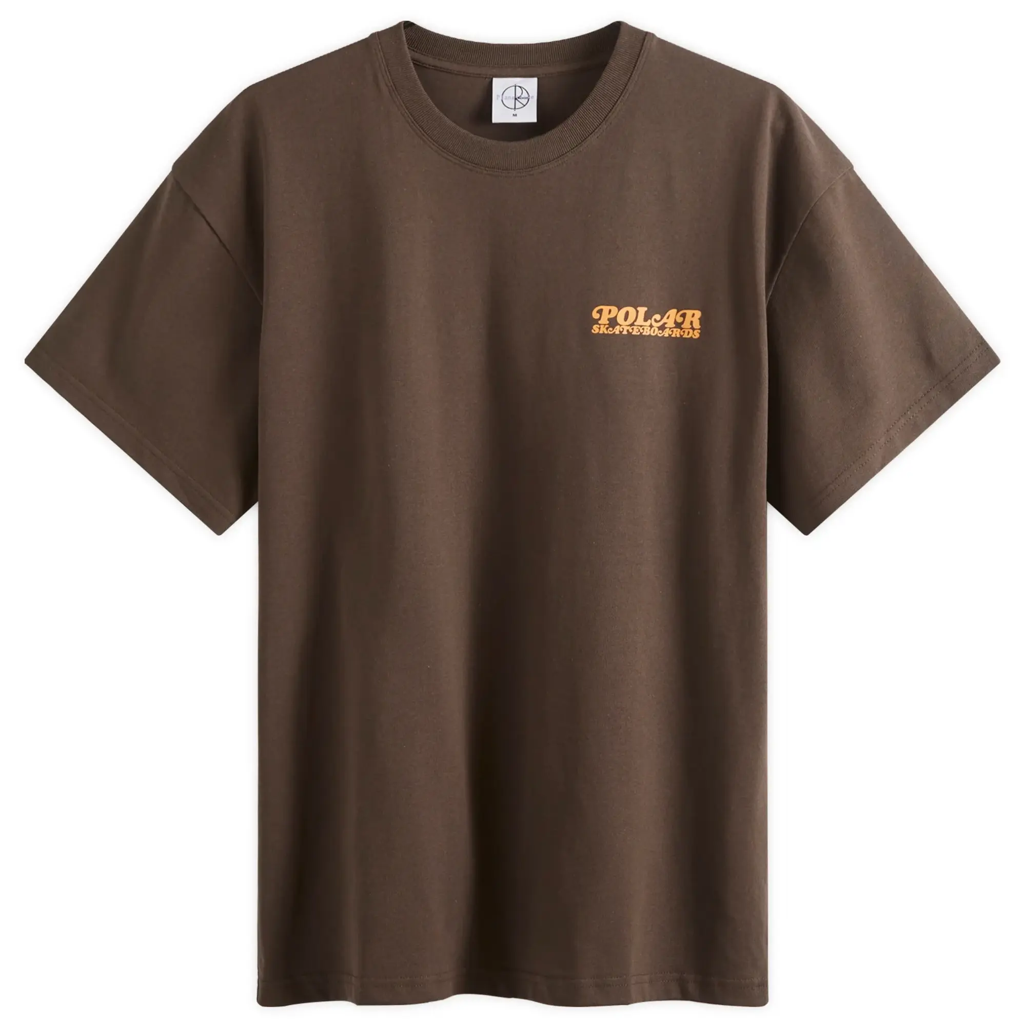 Polar Skate Co. Polar Skate Co Fields T-Shirt - Chocolate