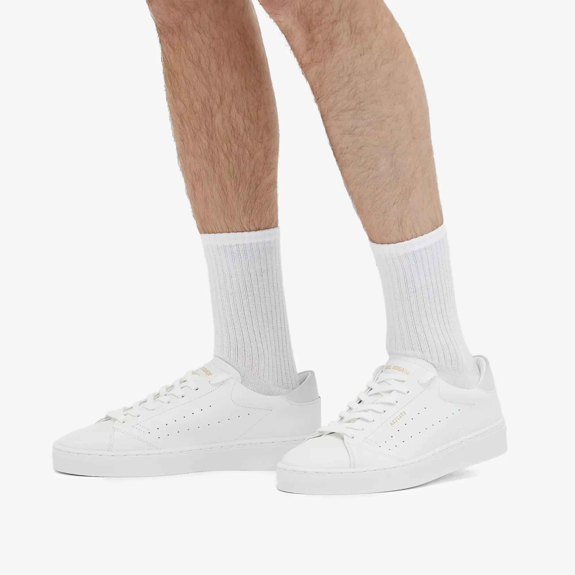 Axel Arigato Men's Court Sneaker White/Light Grey