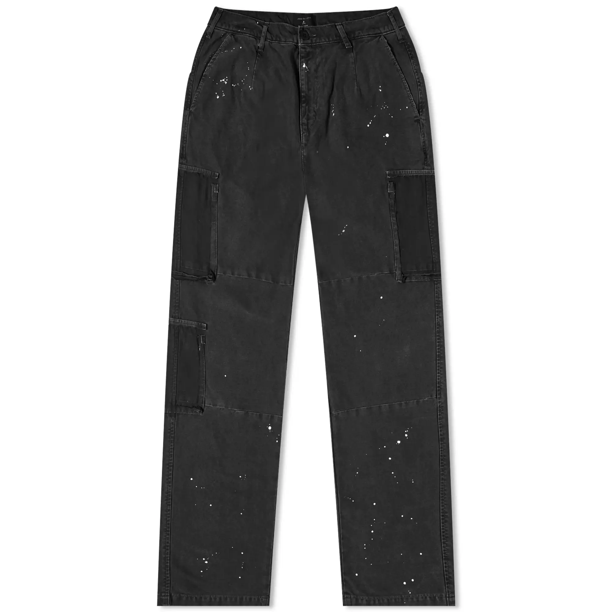 John Elliott Men's x MASTERMIND JAPAN Techno Utility Trouser Washed Black