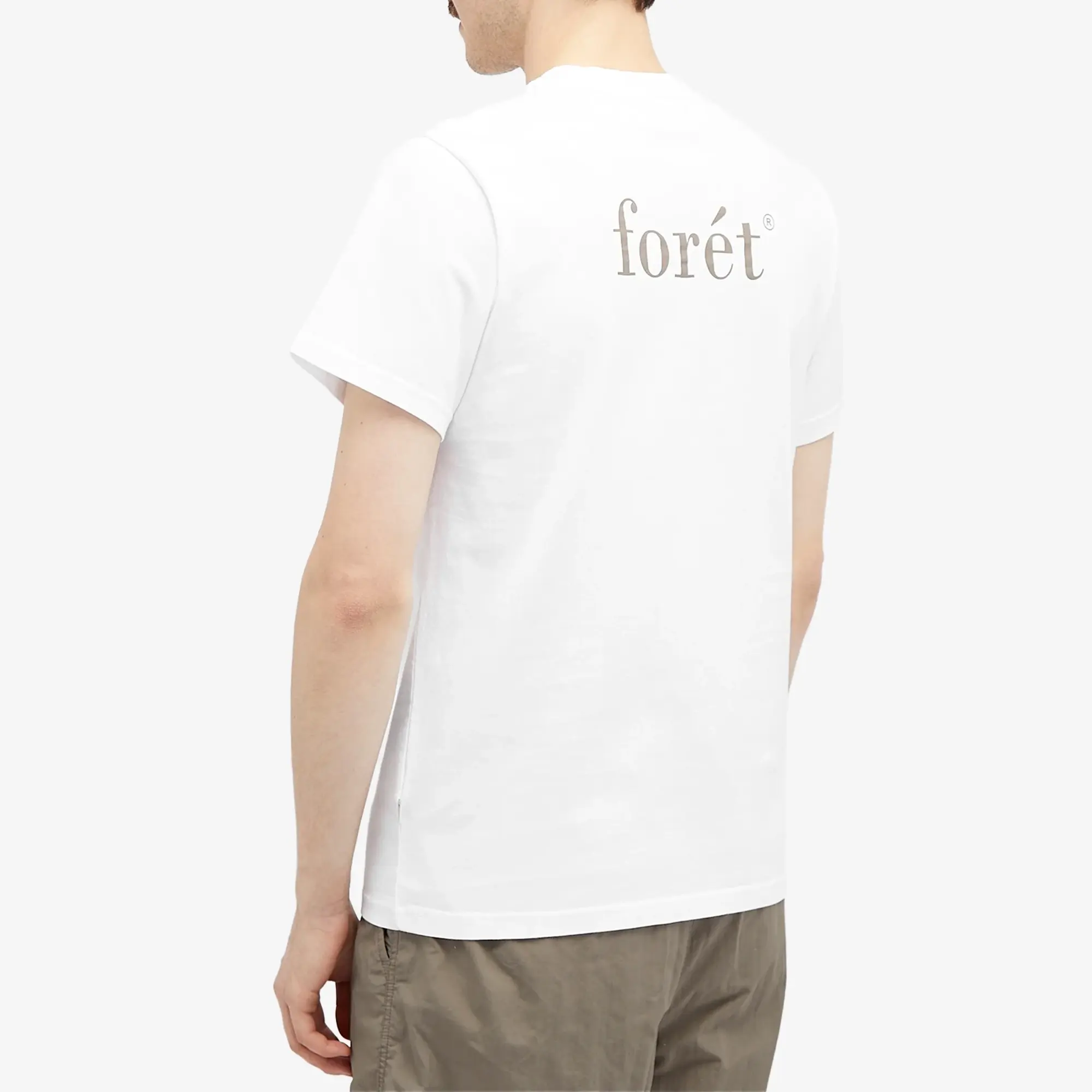 Foret Men's Still Logo T-Shirt White