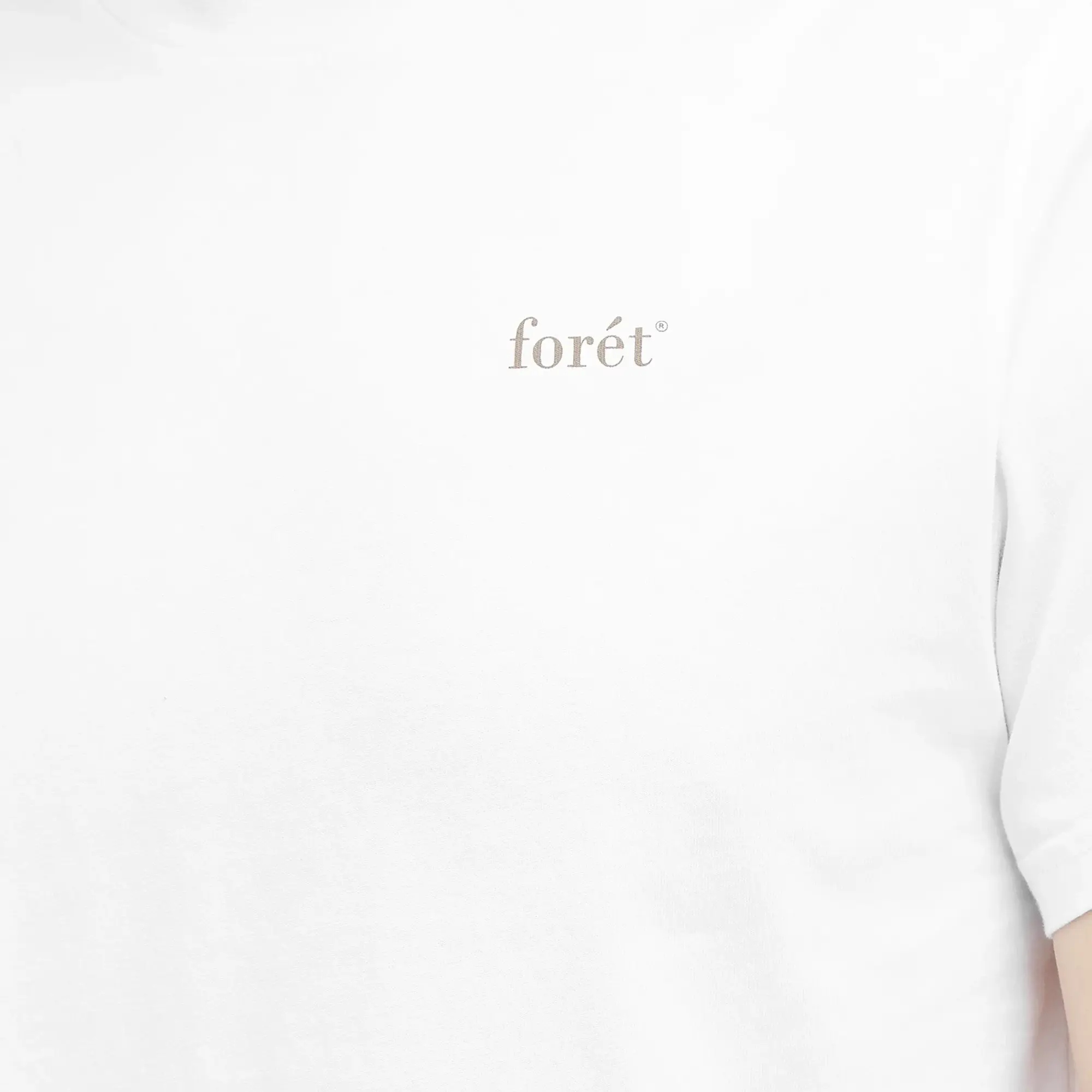 Foret Men's Still Logo T-Shirt White