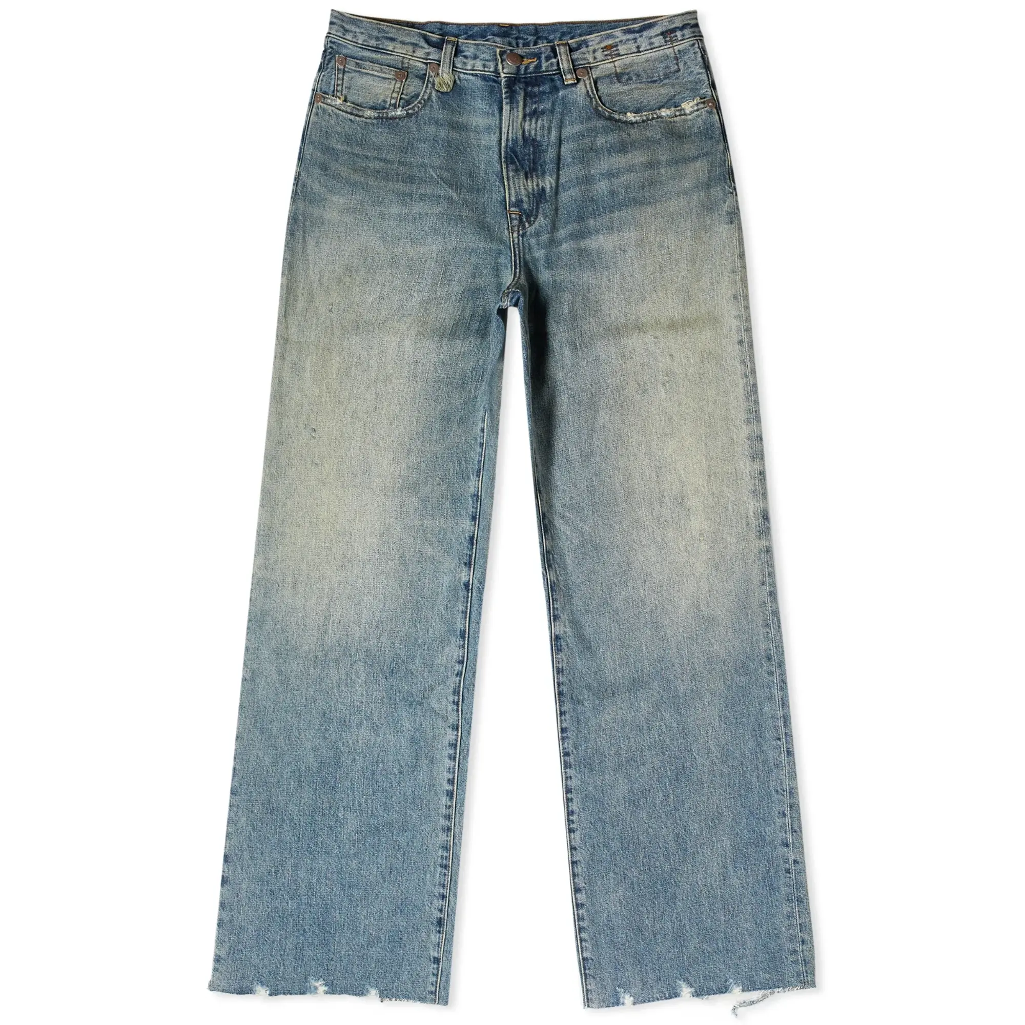 R13 Women's D'Arcy Loose Jean Clinton Blue