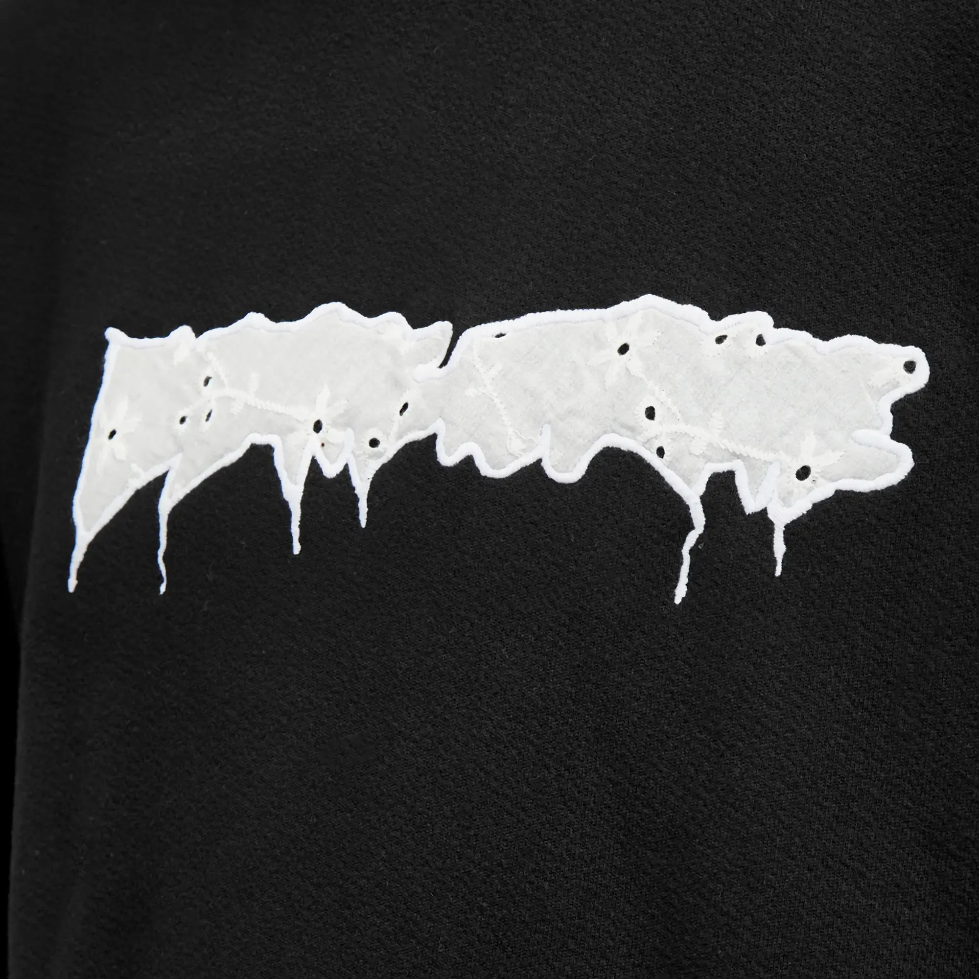 Fucking Awesome Men's Doily Stamp Crew Sweat Black