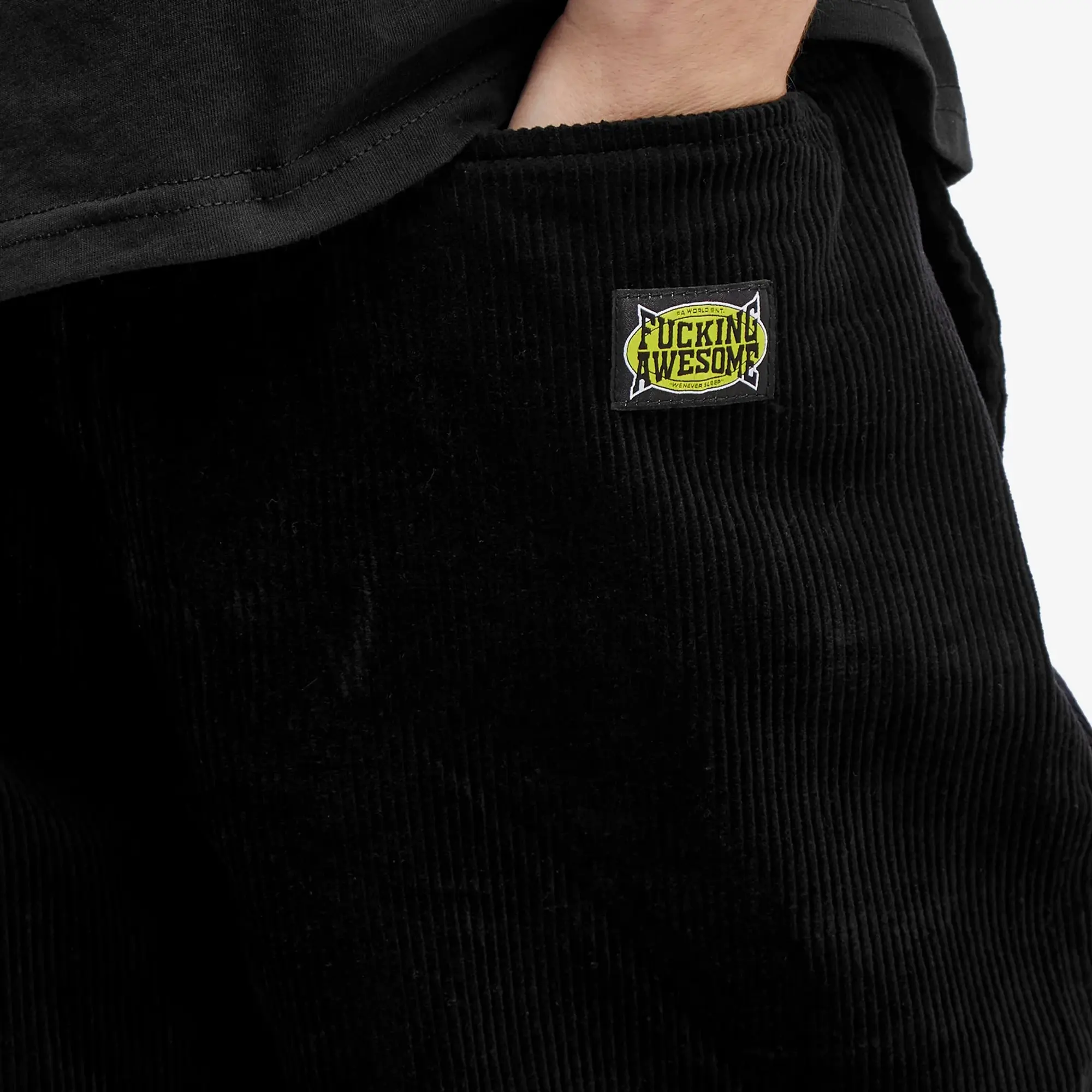 Fucking Awesome Men's Elastic Cord Shorts Black