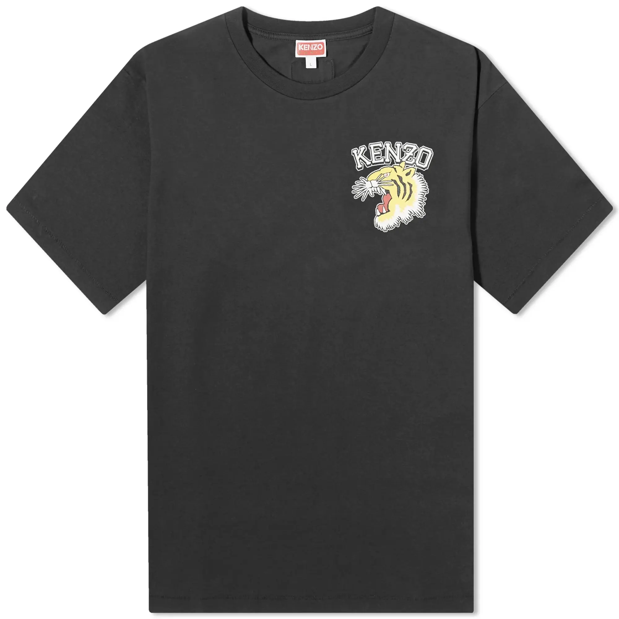 Kenzo Men's Tiger Varsity Classic T-Shirt Black