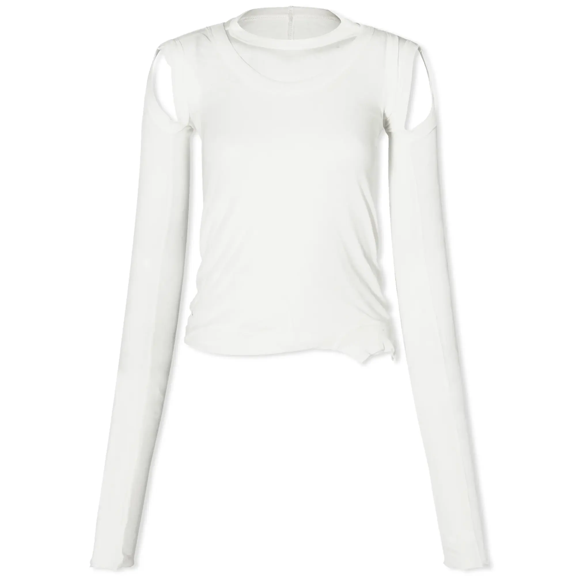 Rick Owens Women's Cropped Banana Top Milk