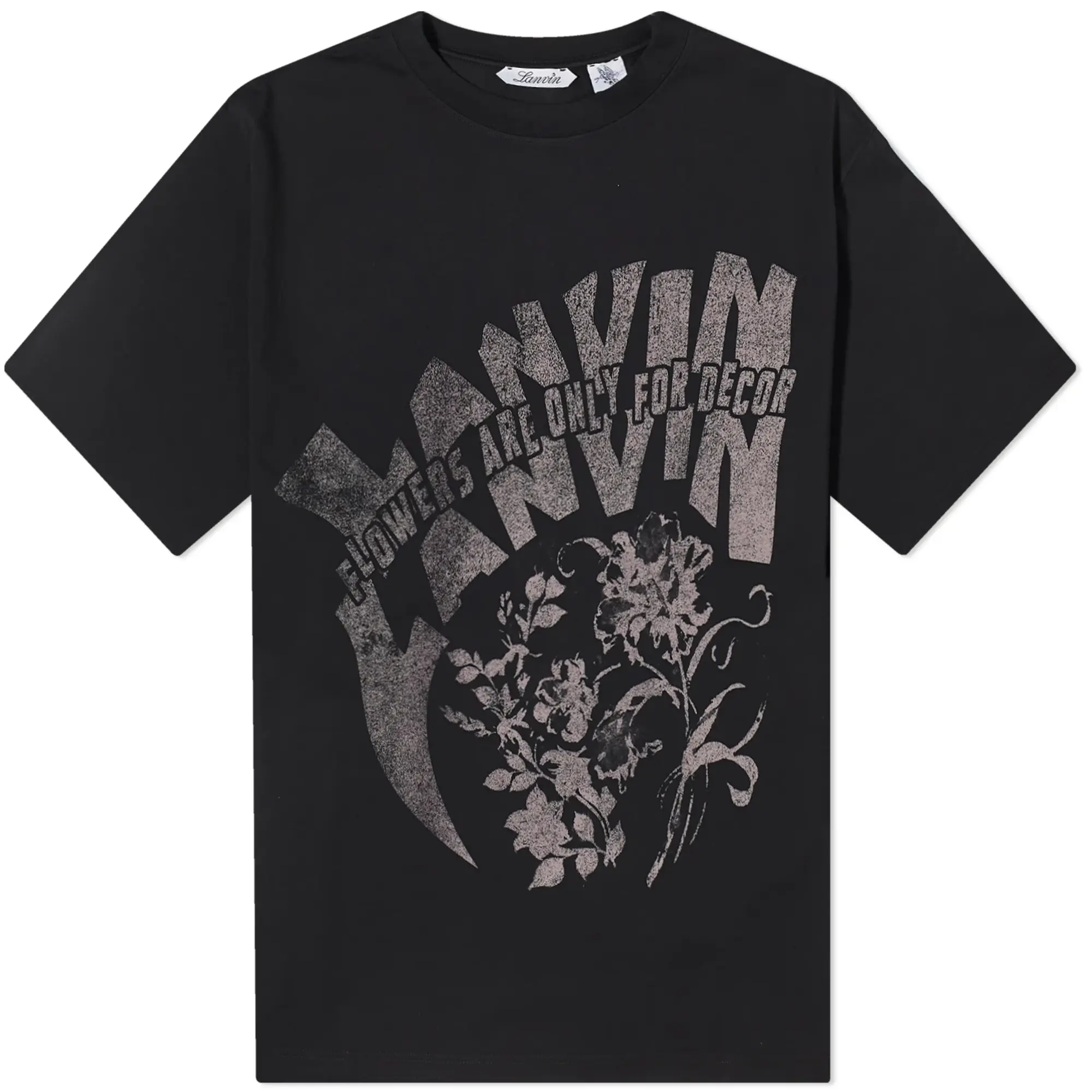 Lanvin Men's x Future Printed T-Shirt Black