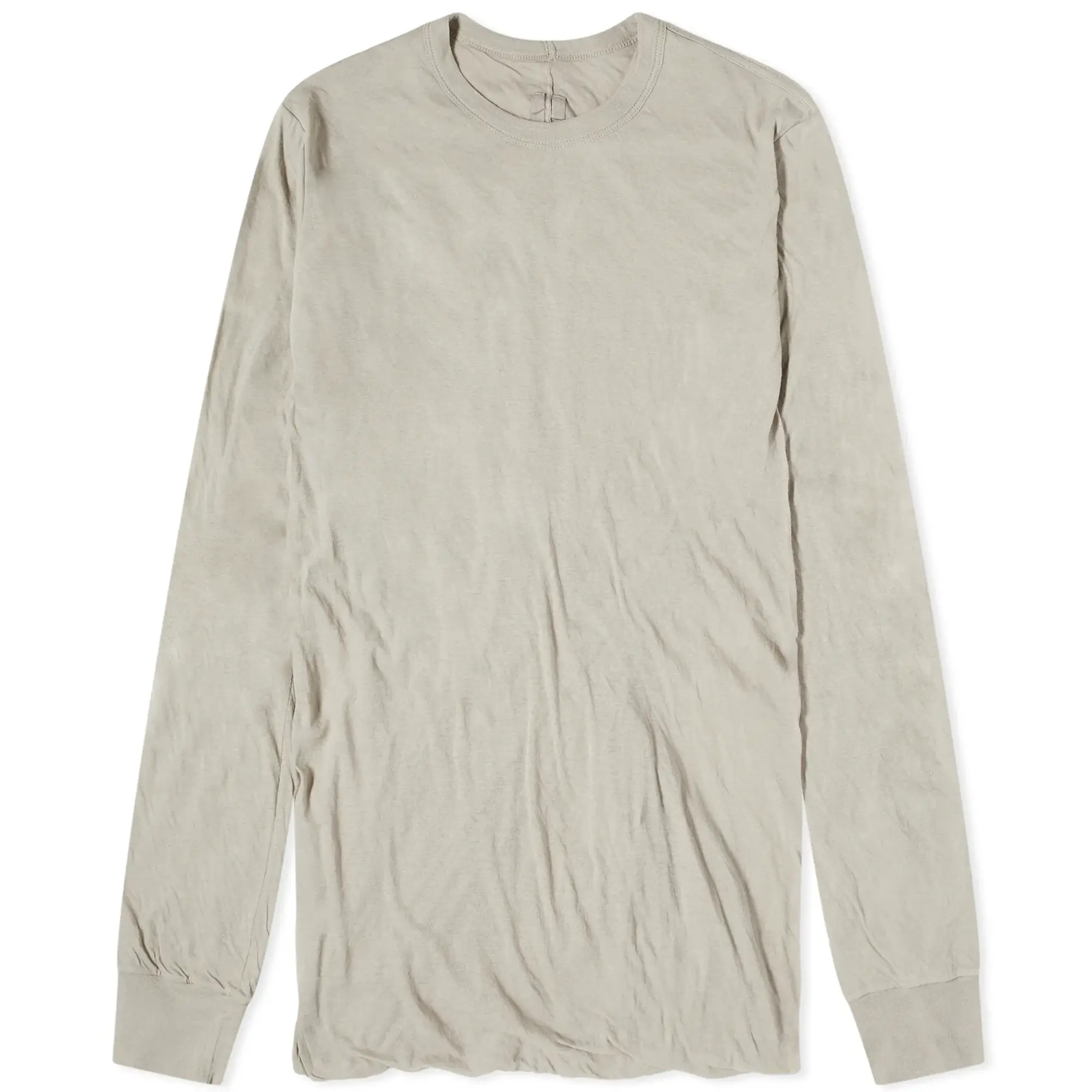 Rick Owens Men's Double Long Sleeve T-Shirt Pearl