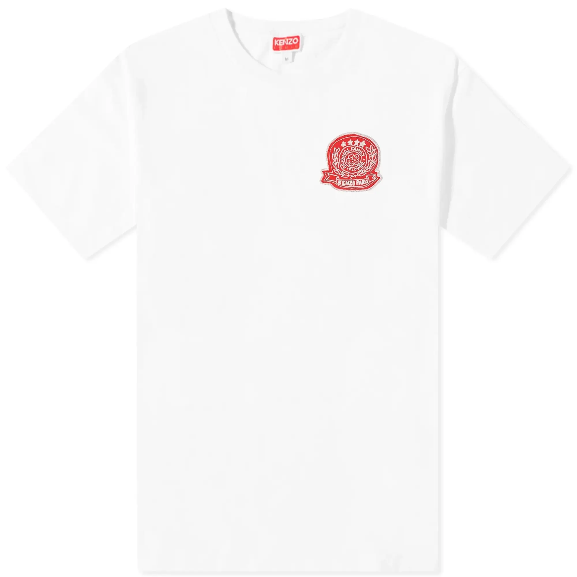 Kenzo Men's Drawn Varsity Tee Off White