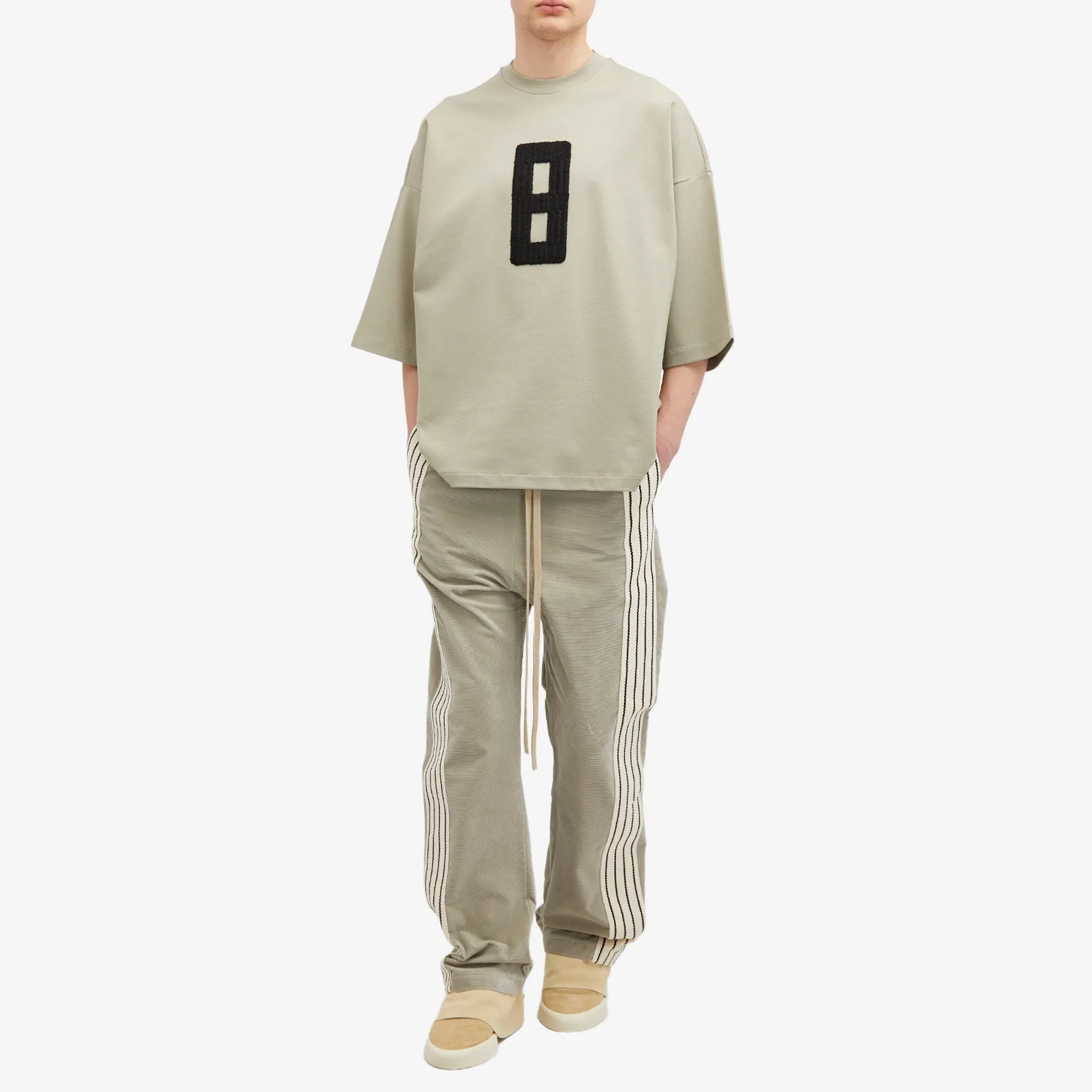 Fear of God Men's 8th Side Stripe Forum Pant Paris Sky | FG840